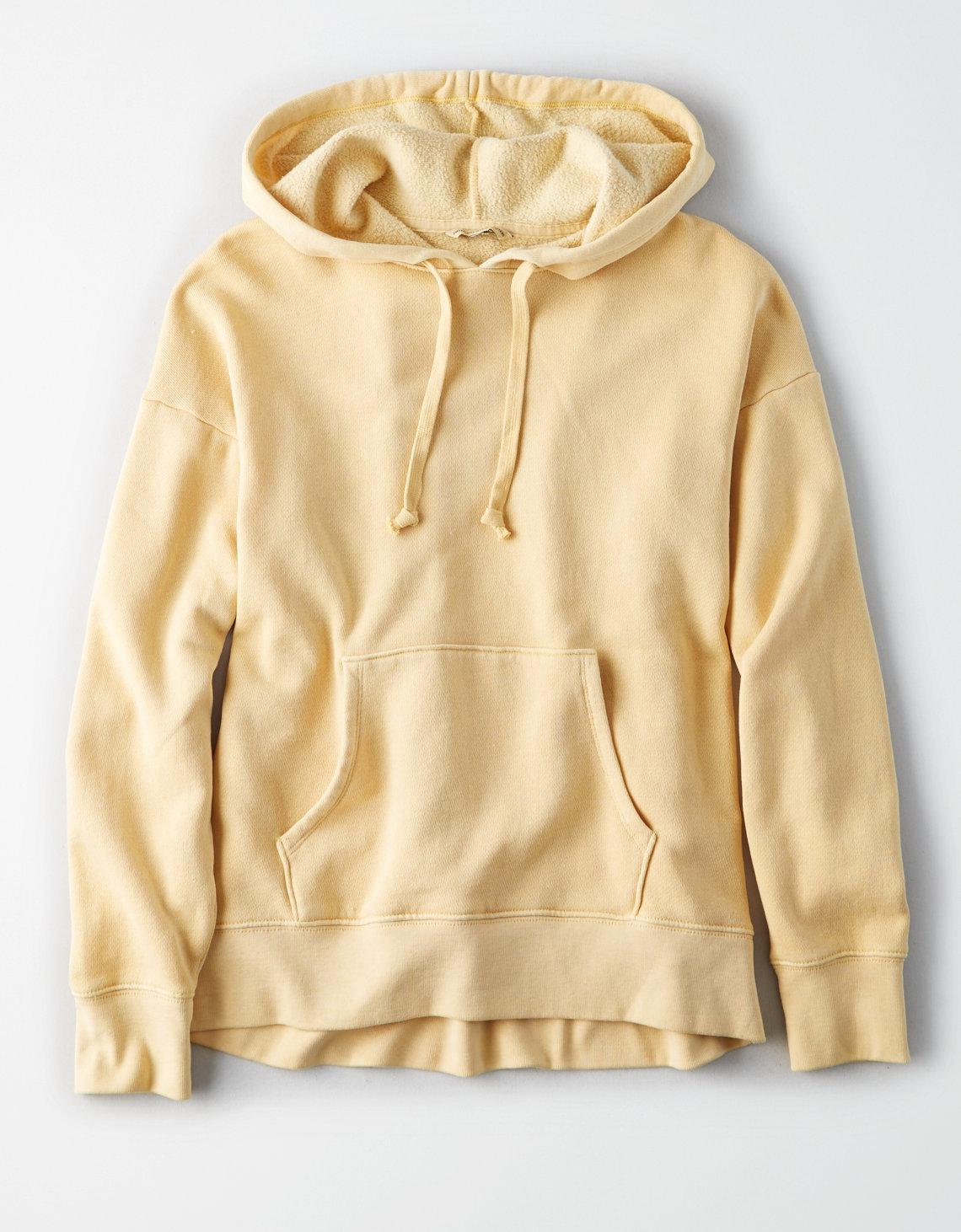 American eagle yellow sweatshirt sales
