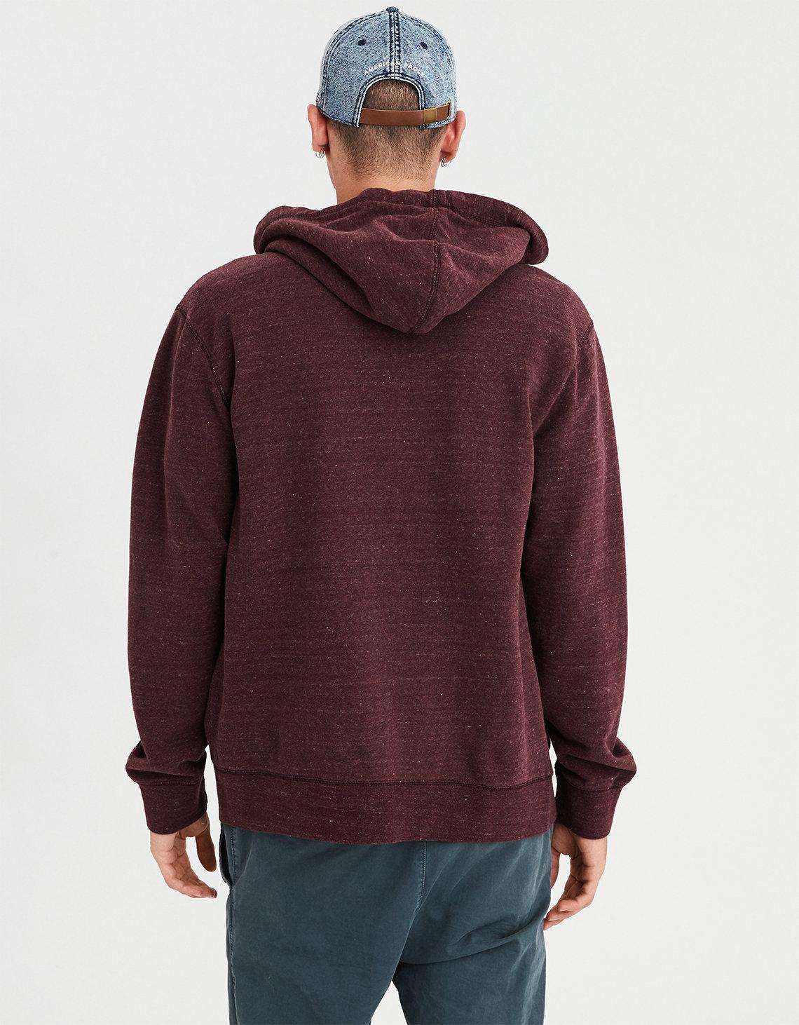 Lyst - American Eagle Ae Full Zip Fleece Hoodie for Men