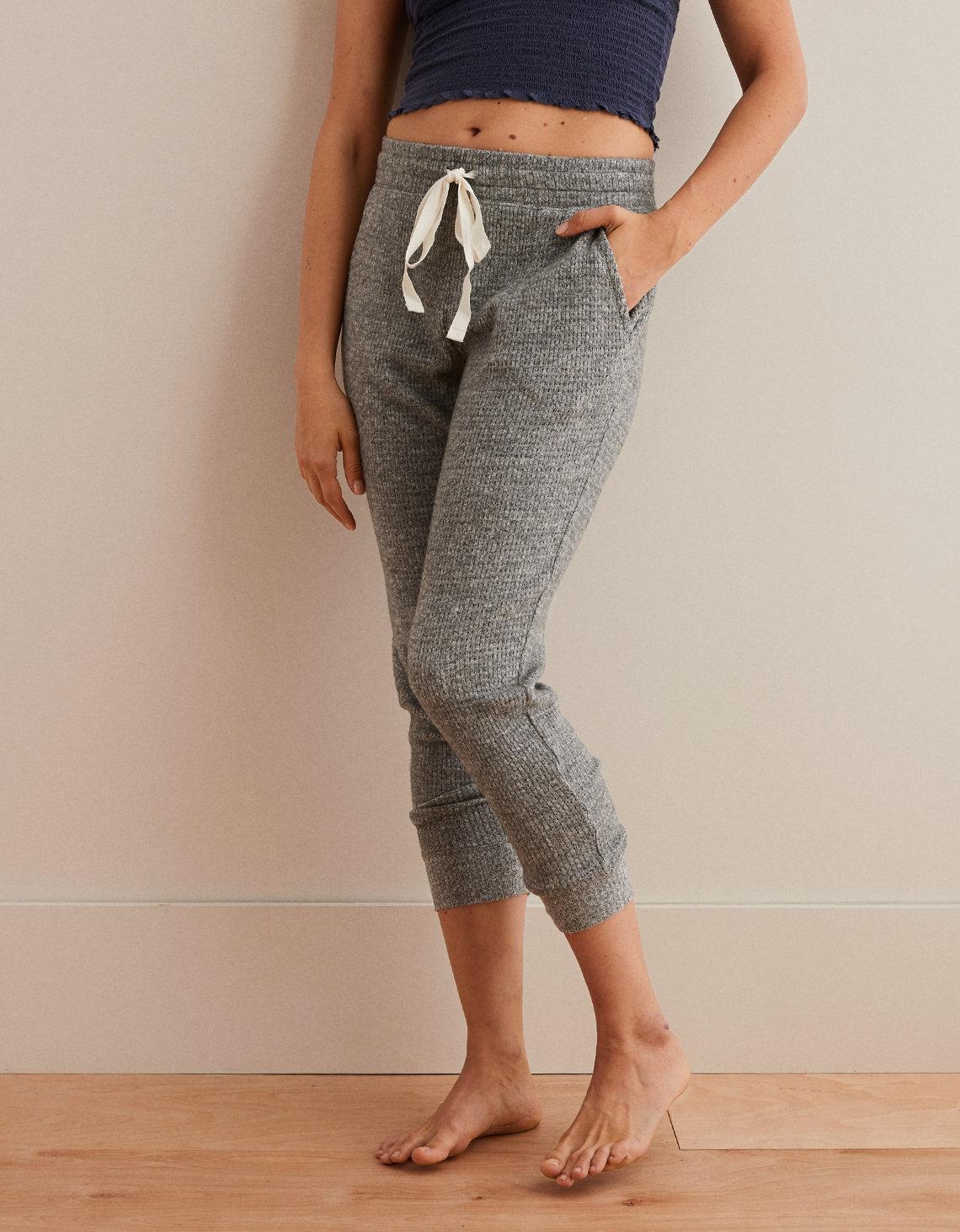 aerie plush jogger