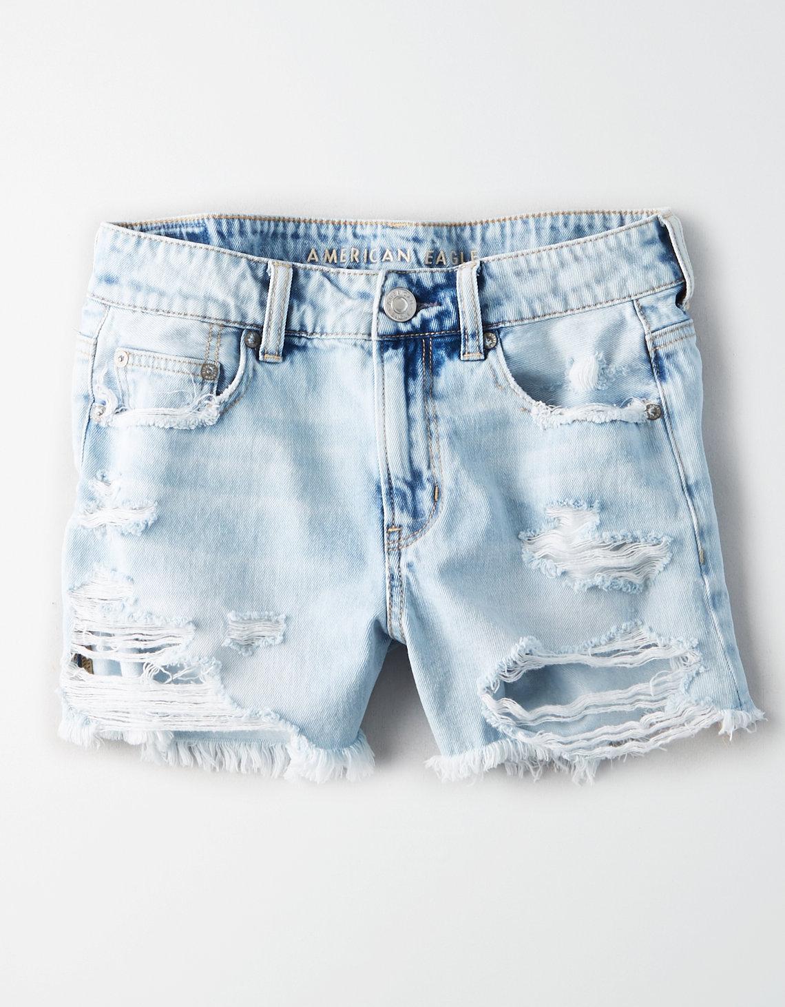 ae denim tomgirl midi short