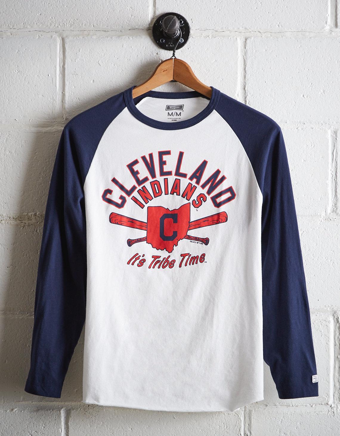 white cleveland indians shirt