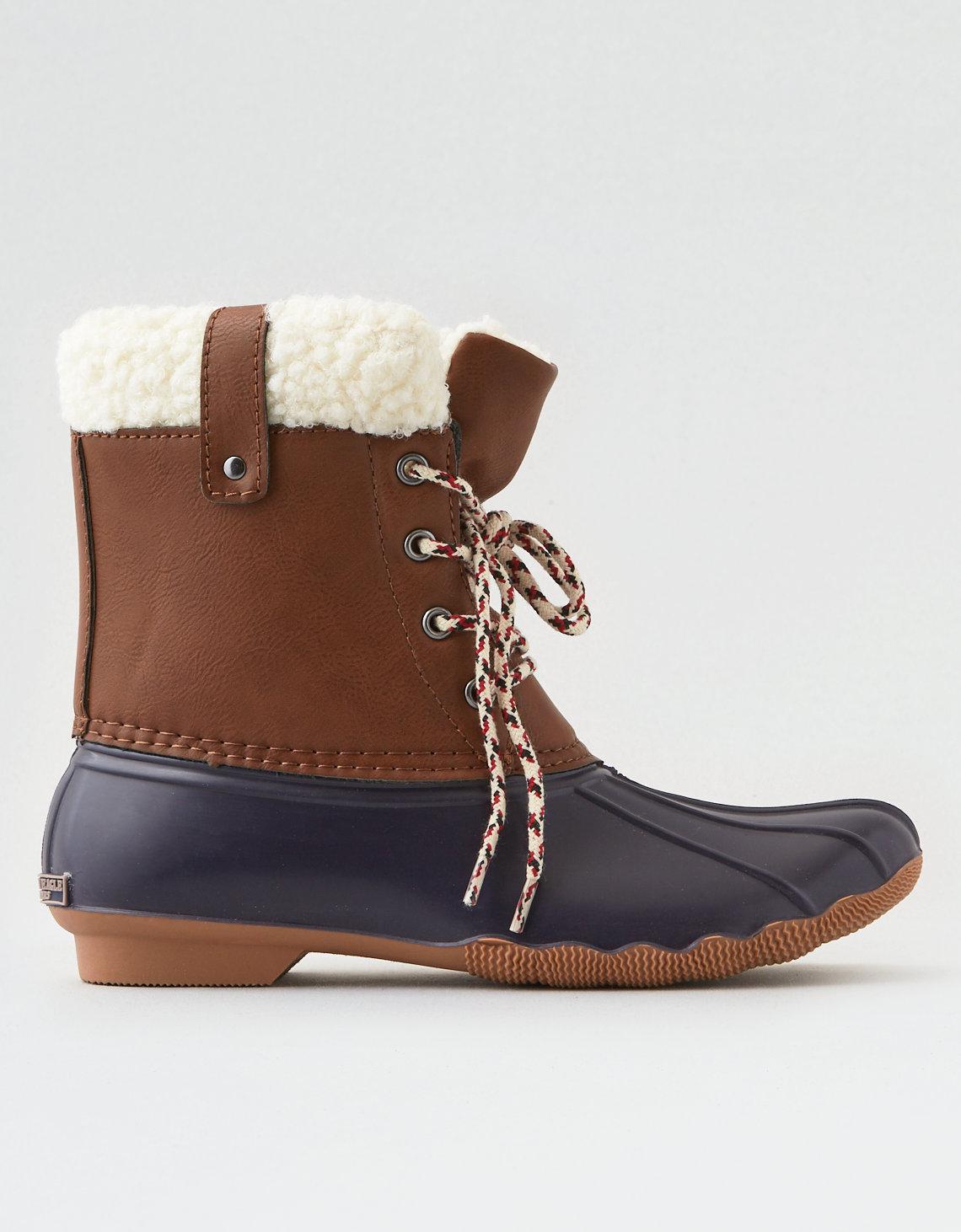 american eagle duck boots