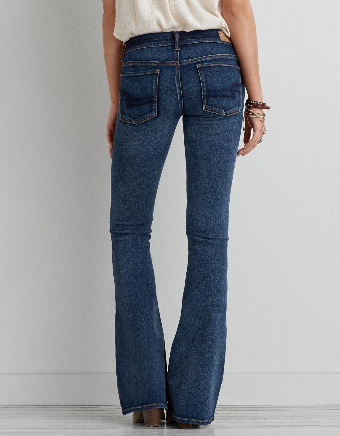 american eagle boho artist flare jeans