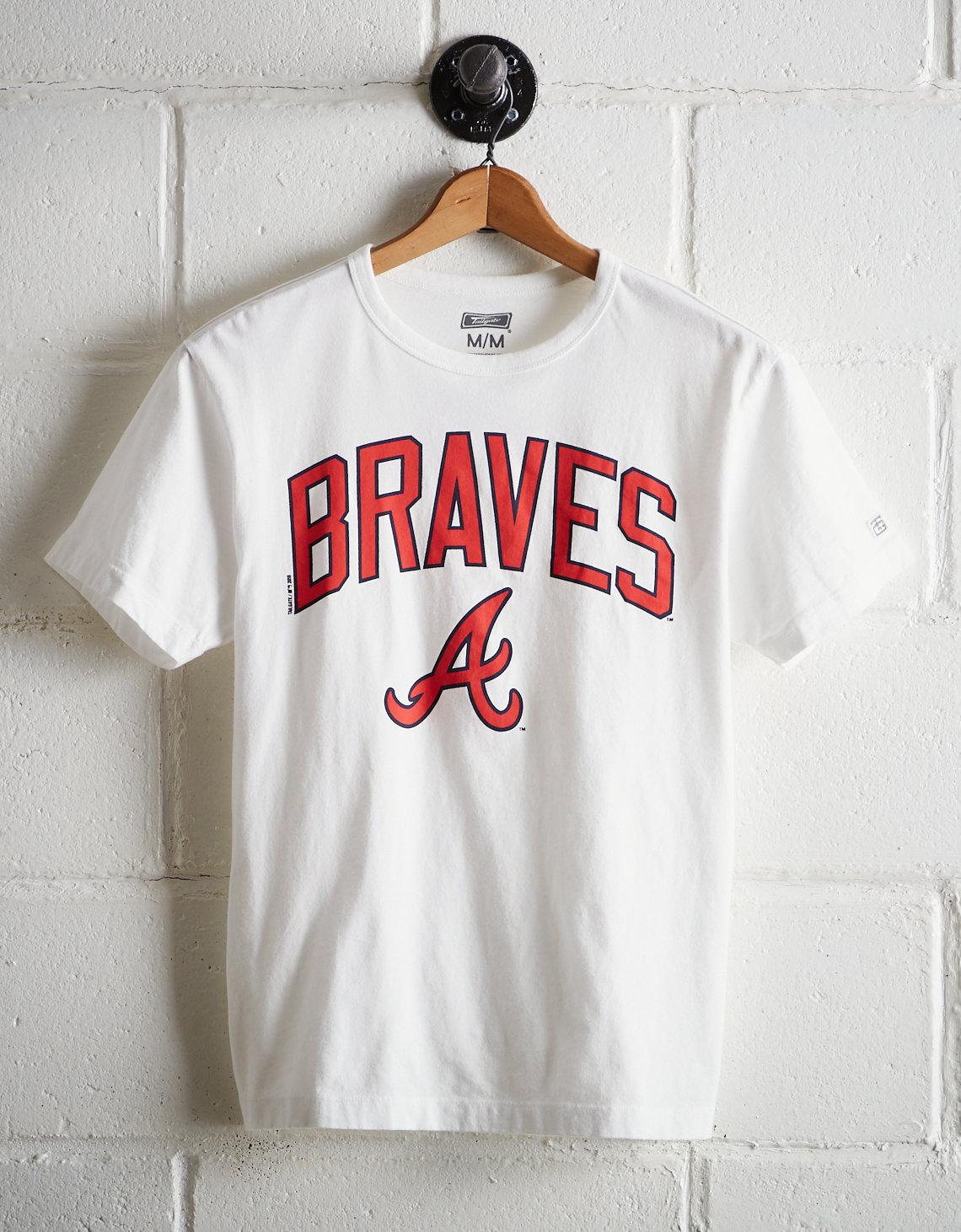 white braves t shirt