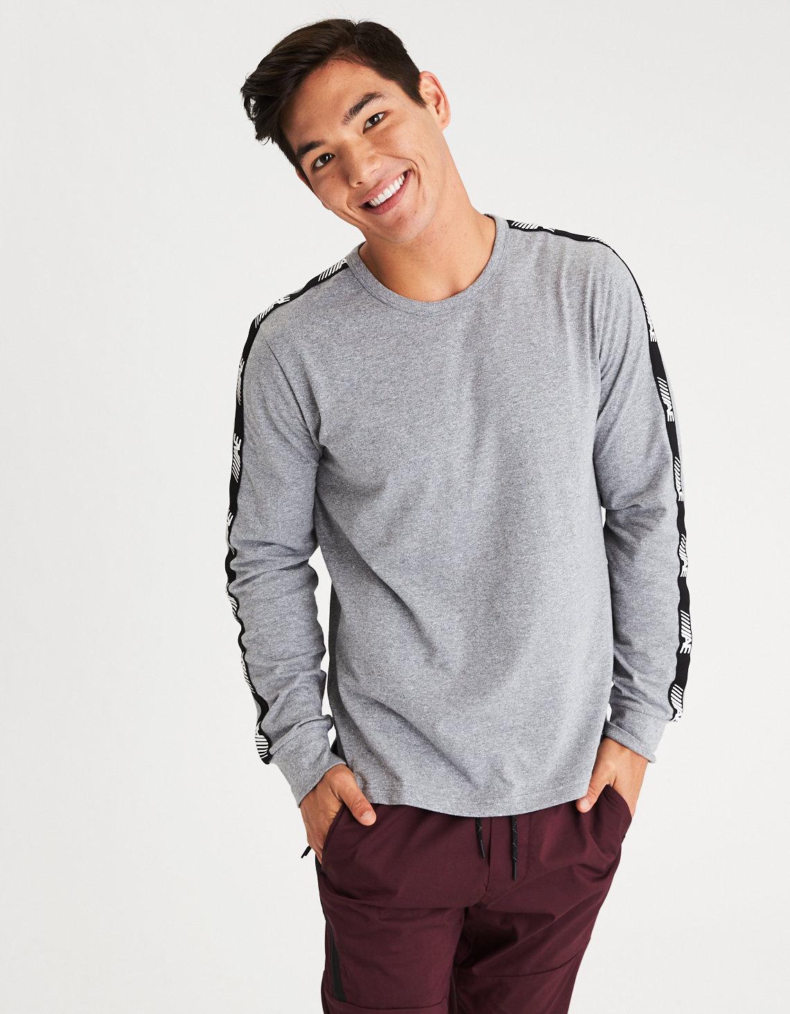 american eagle men's long sleeve