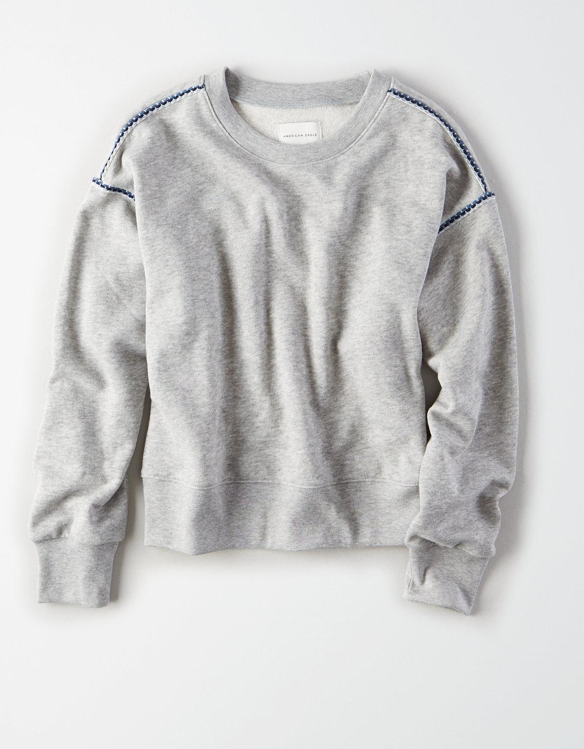 ae ahhmazingly soft crew neck sweatshirt