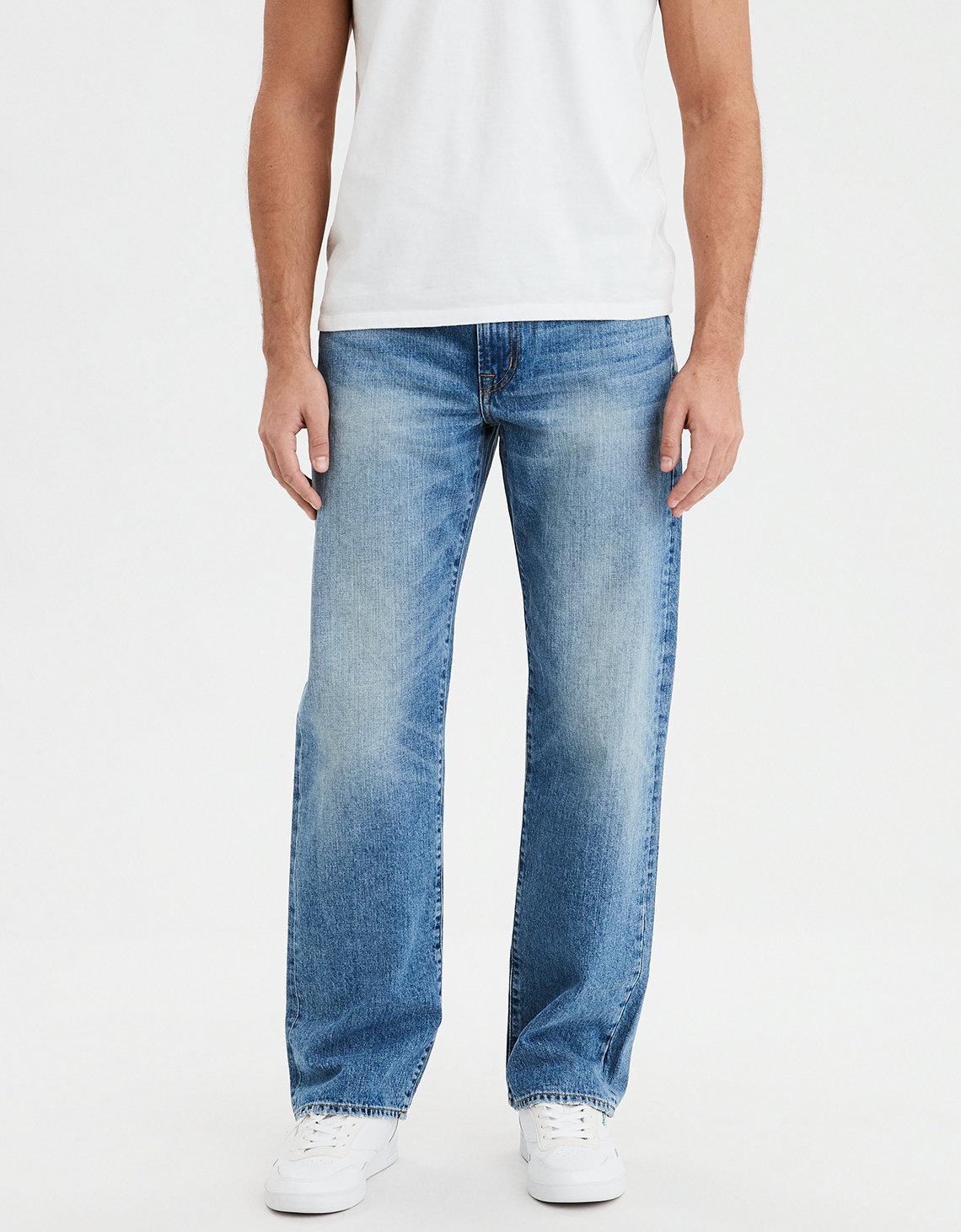 american eagle loose jeans