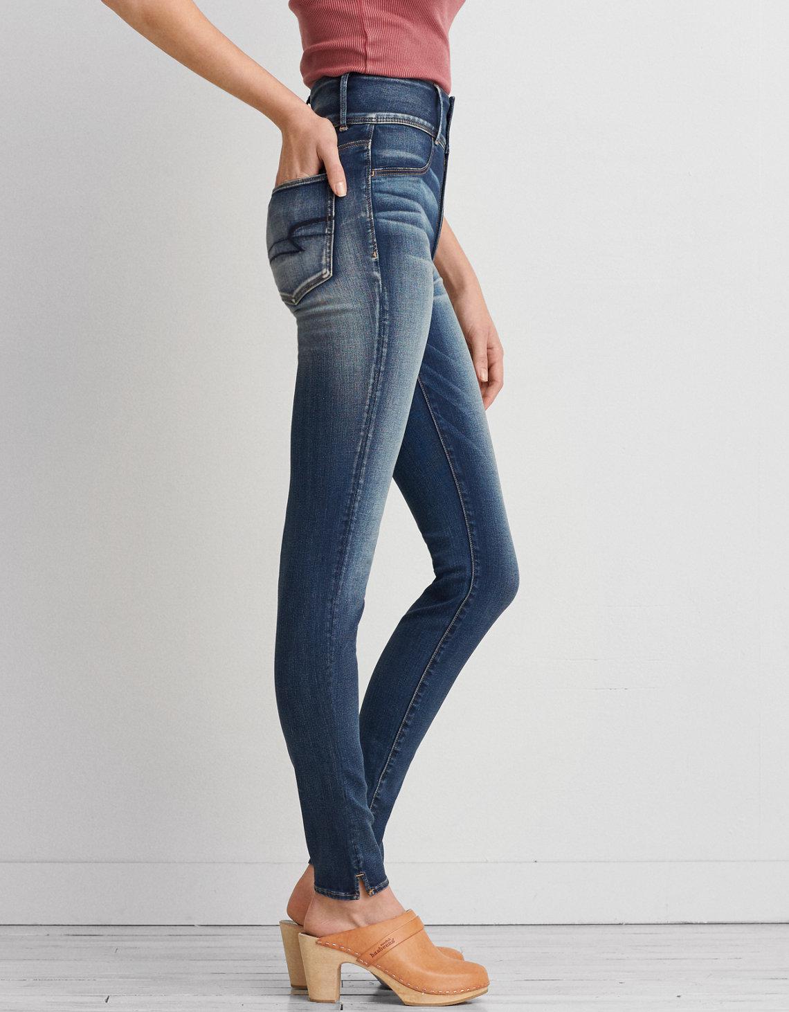 super hi rise jegging american eagle