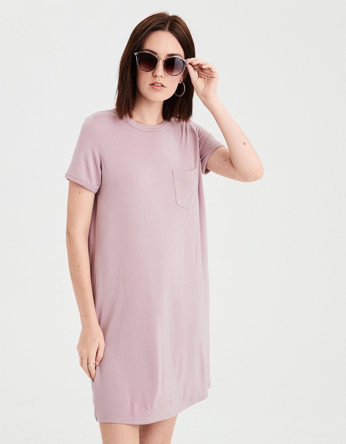 american eagle t shirt dress