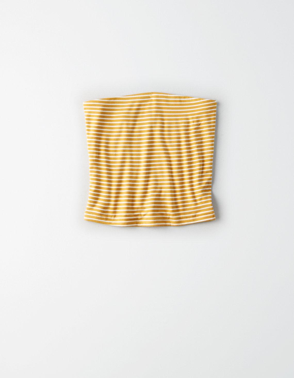 american eagle yellow tube top