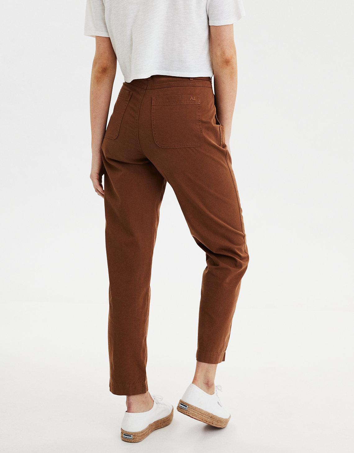 ae high waisted tapered pant