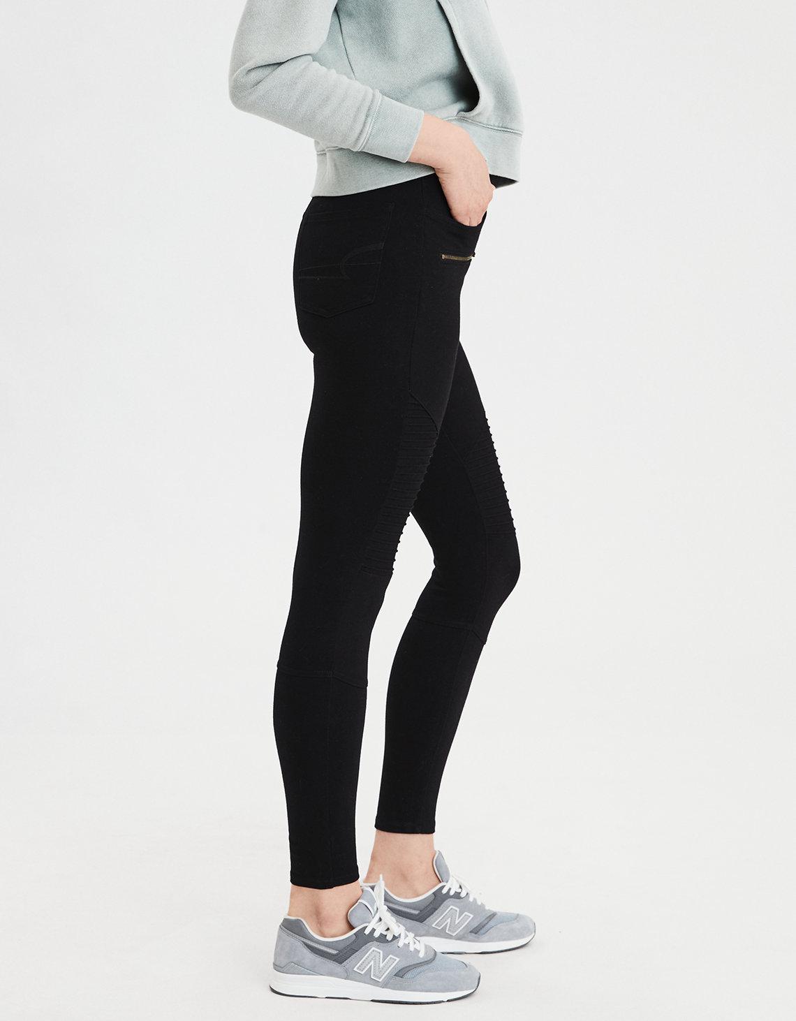 american eagle moto jeggings