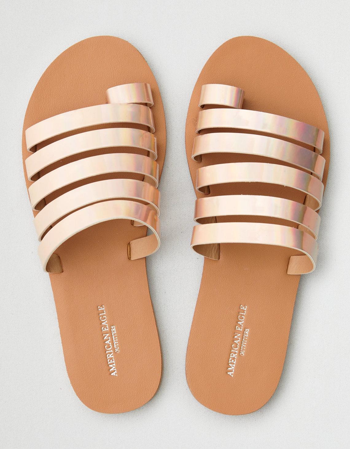 gold toe ring sandals