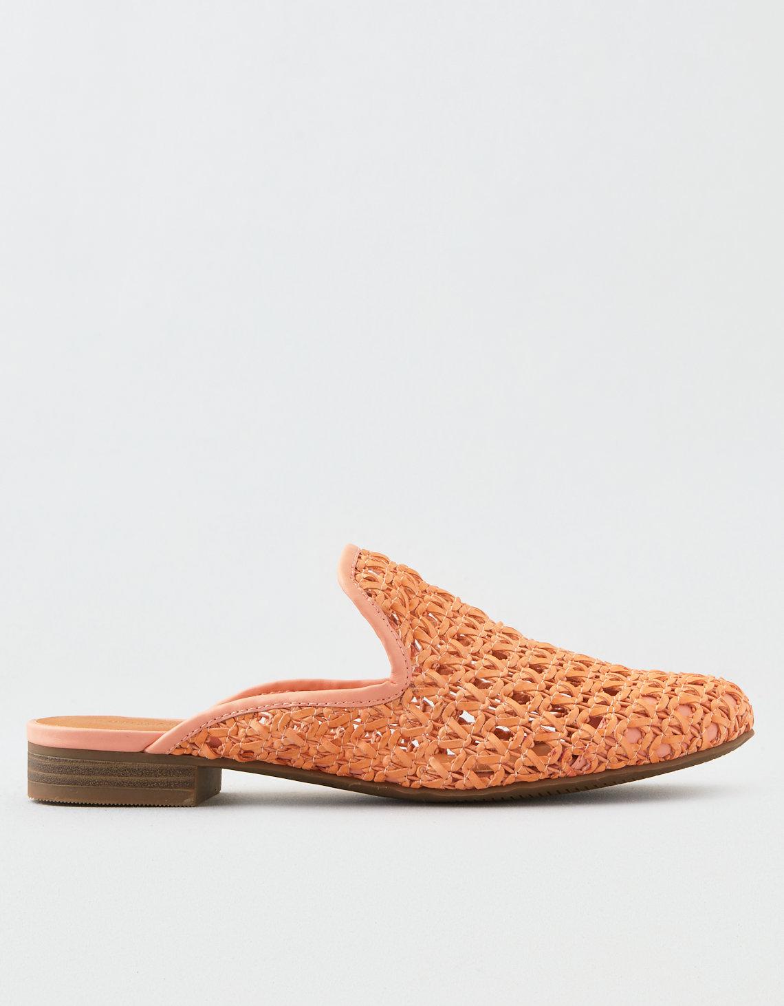 aeo woven mule