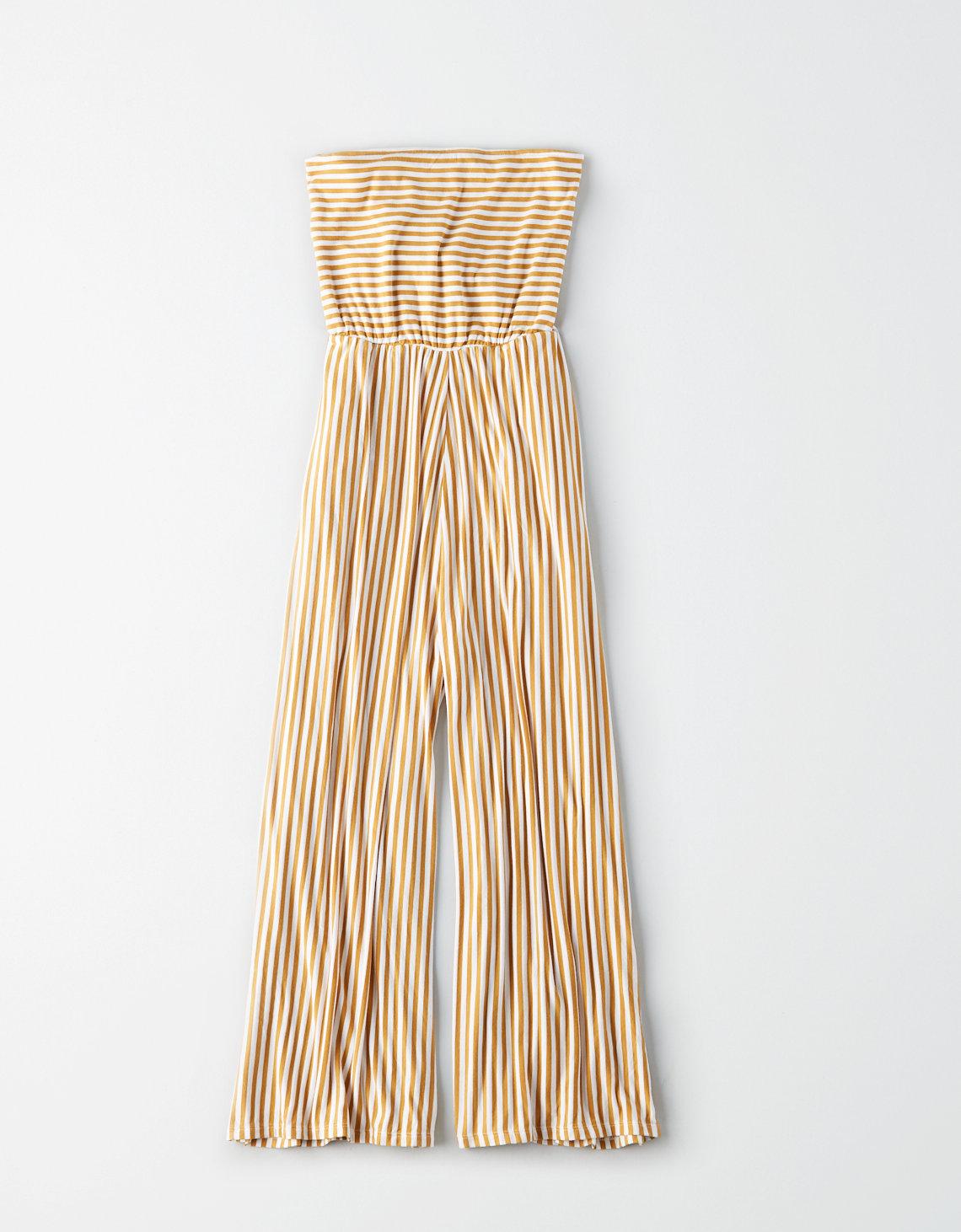american eagle yellow jumpsuit