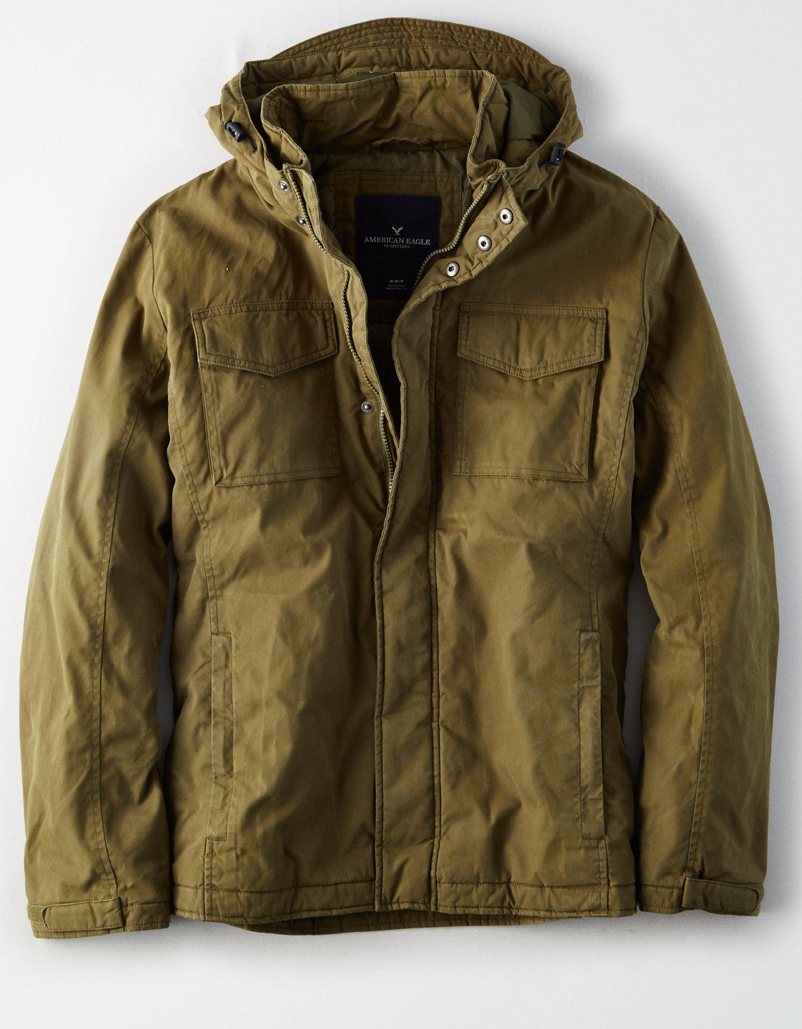 american eagle olive green jacket