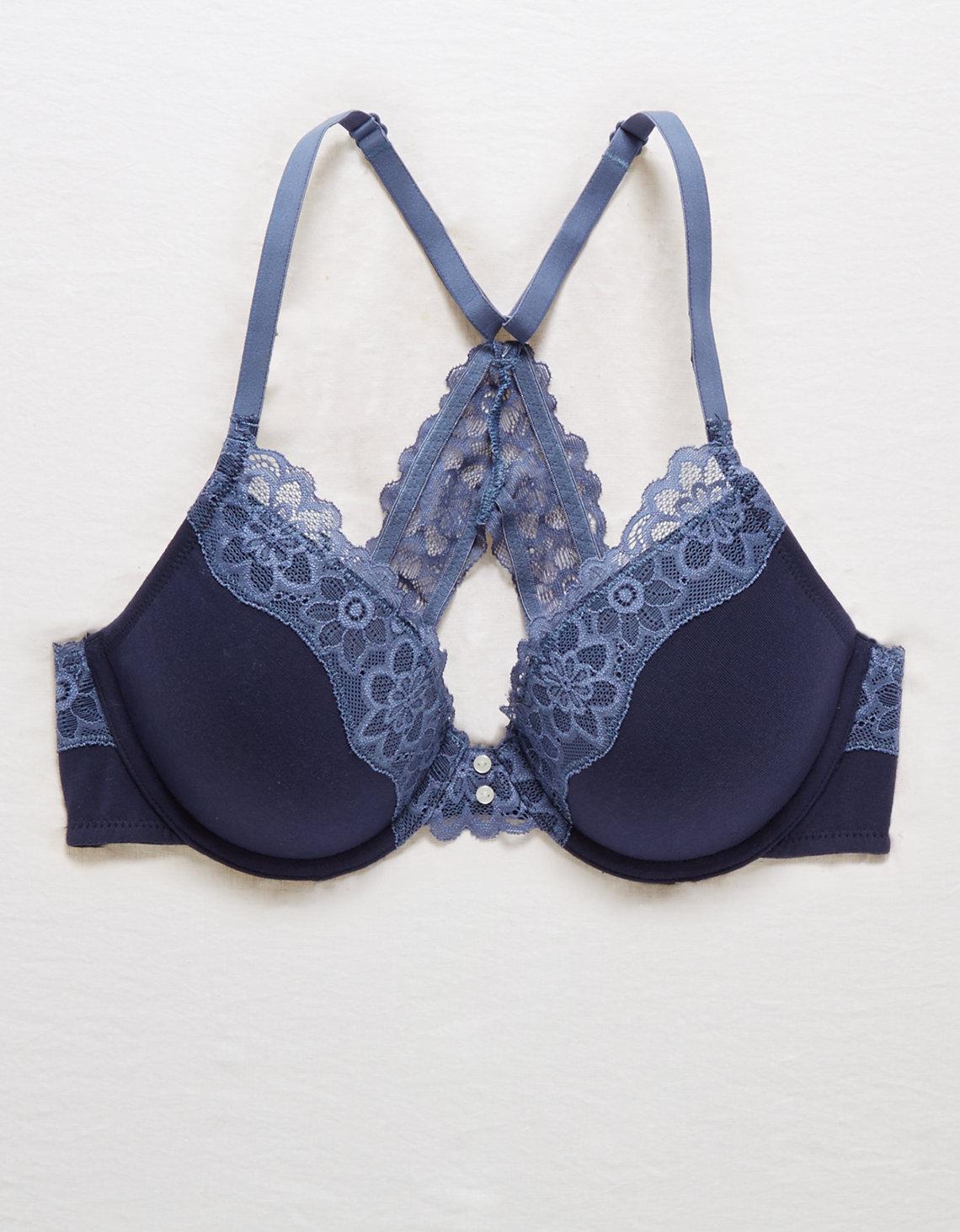 Lyst American Eagle Katie Full Coverage Lightly Lined Bra in Blue