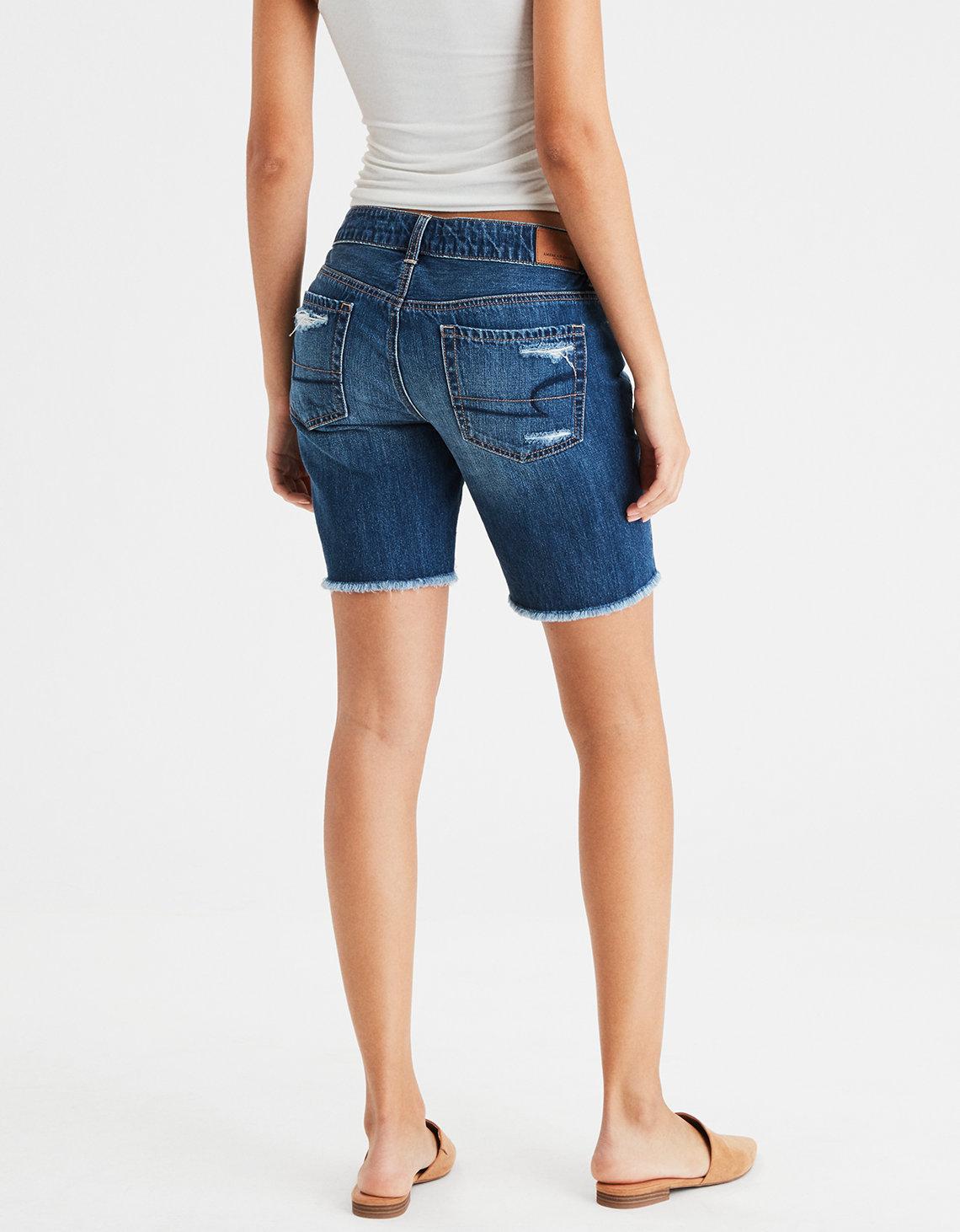 Ae tomgirl denim bermuda short Clearance