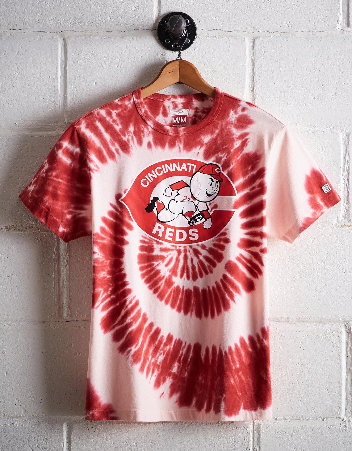 pink cincinnati reds shirt