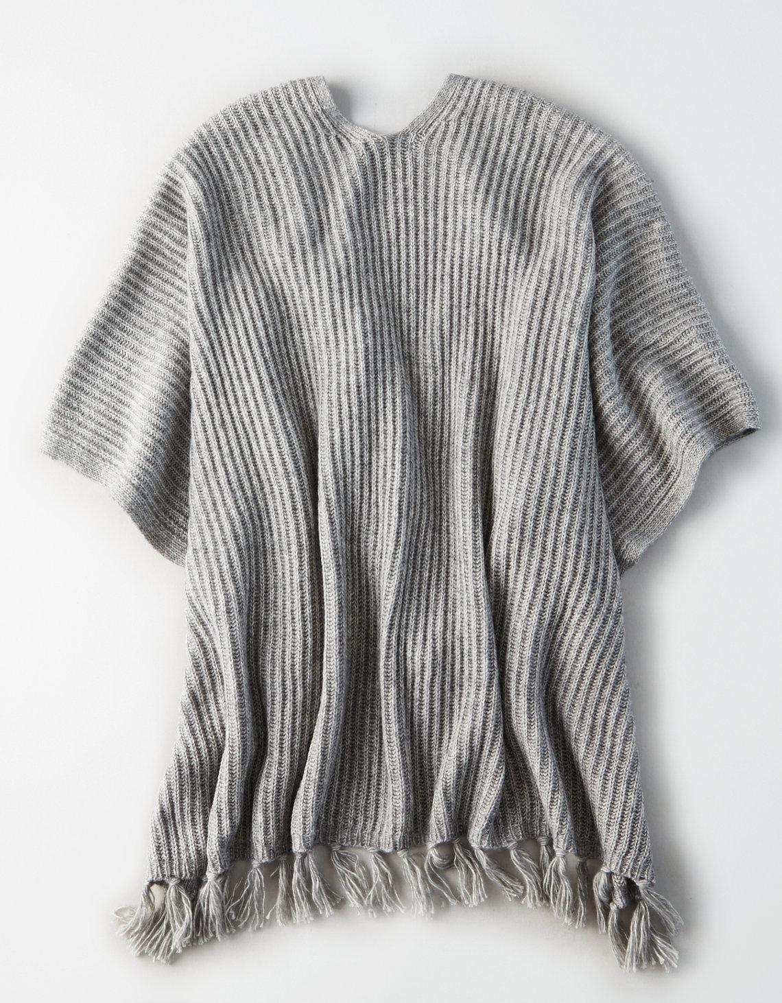 aeo fringe midi kimono