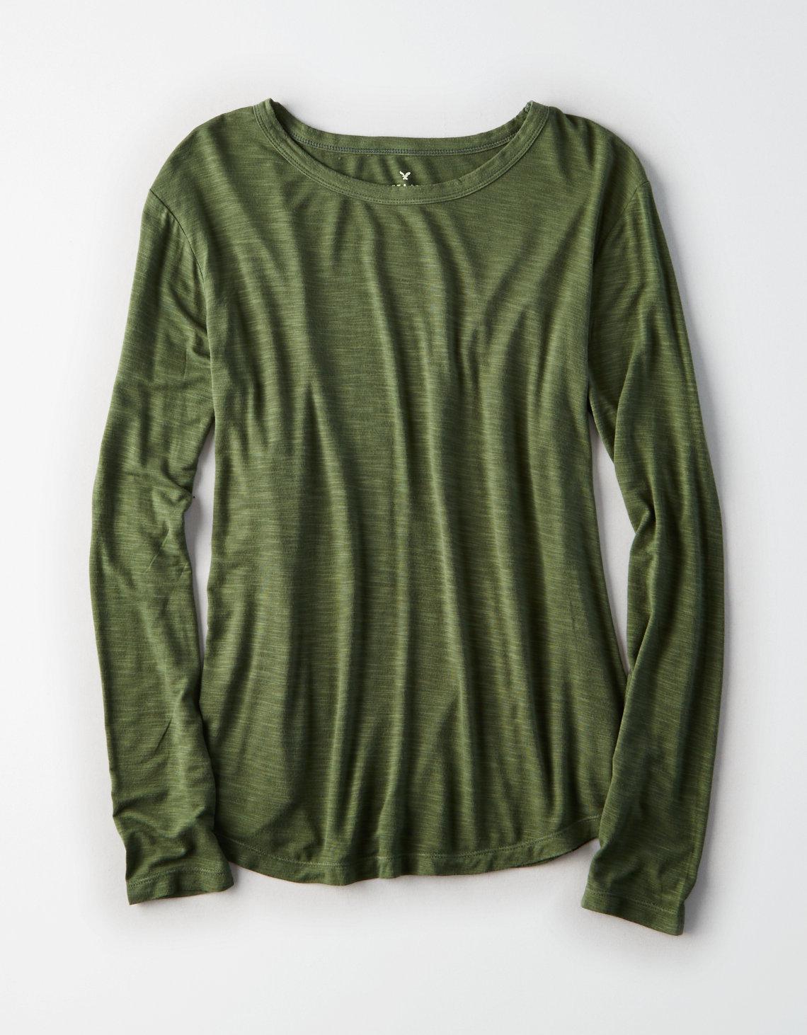 american eagle green t shirt