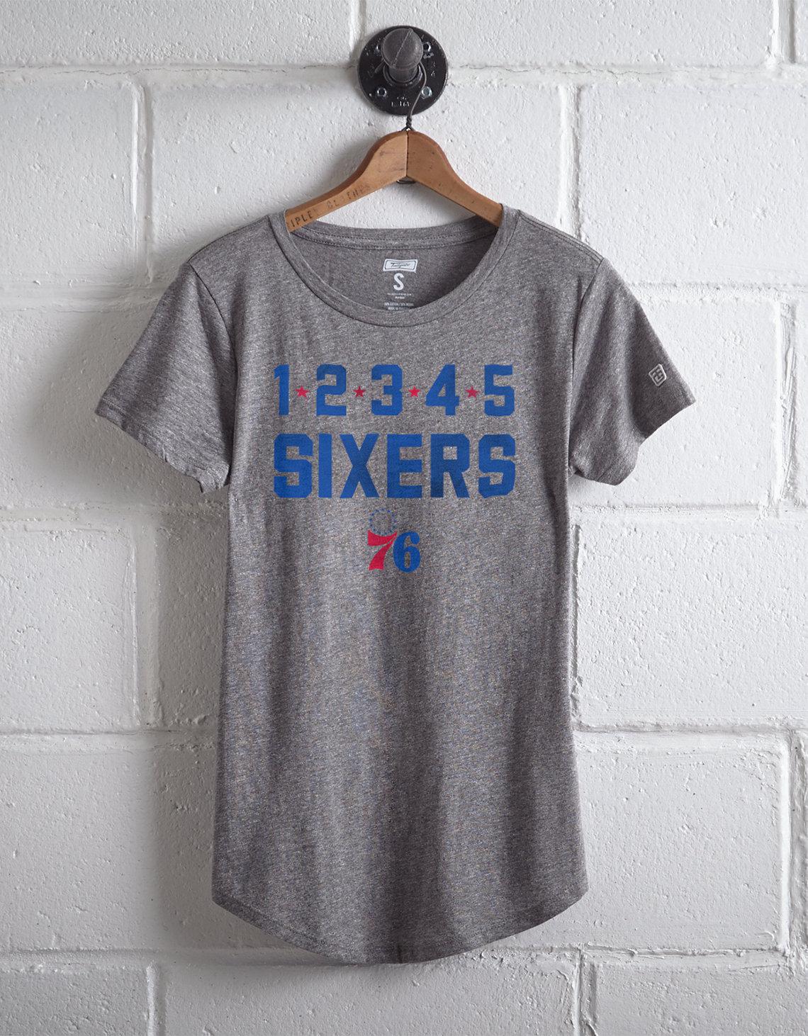 womens sixers shirt
