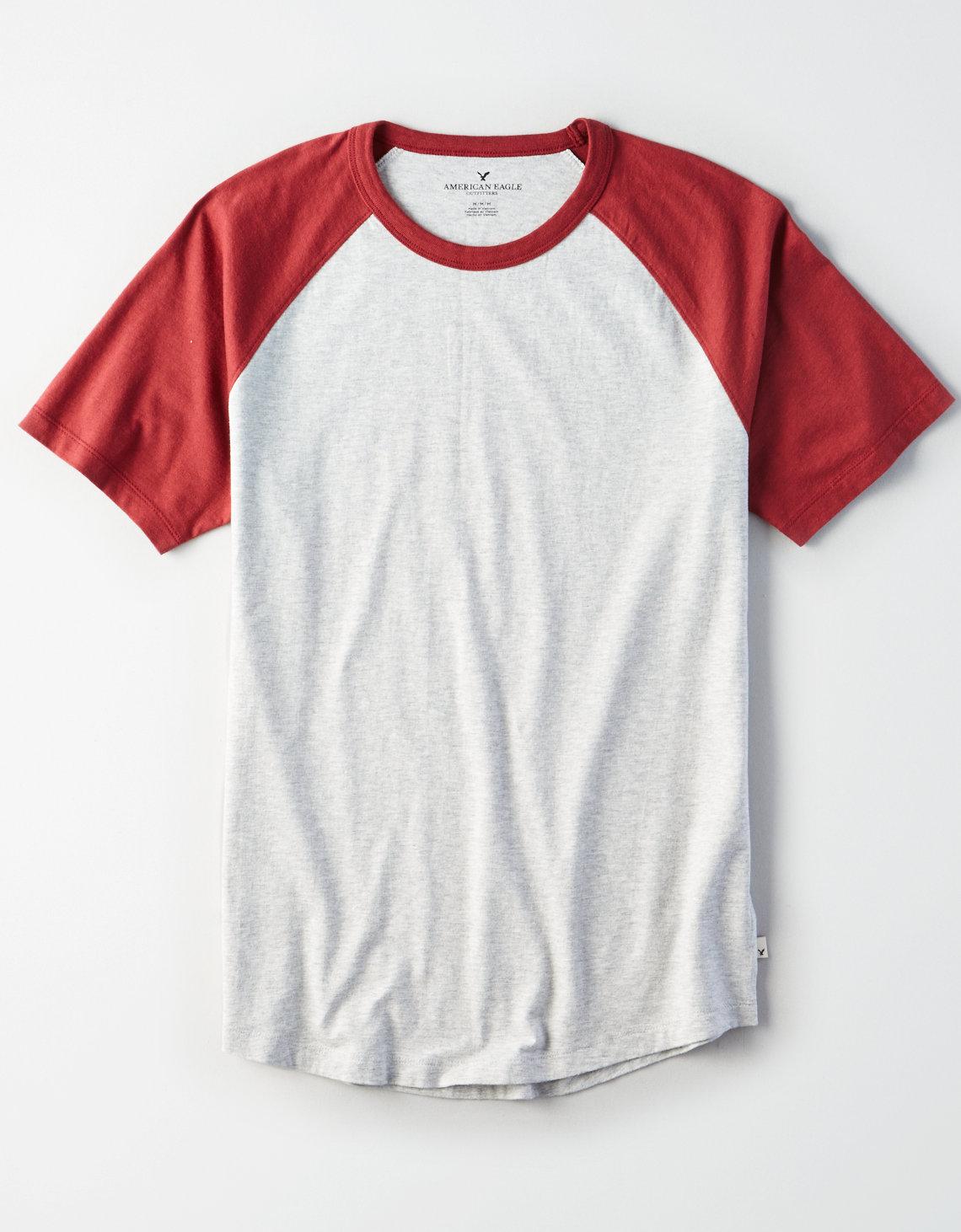 american eagle red t shirt