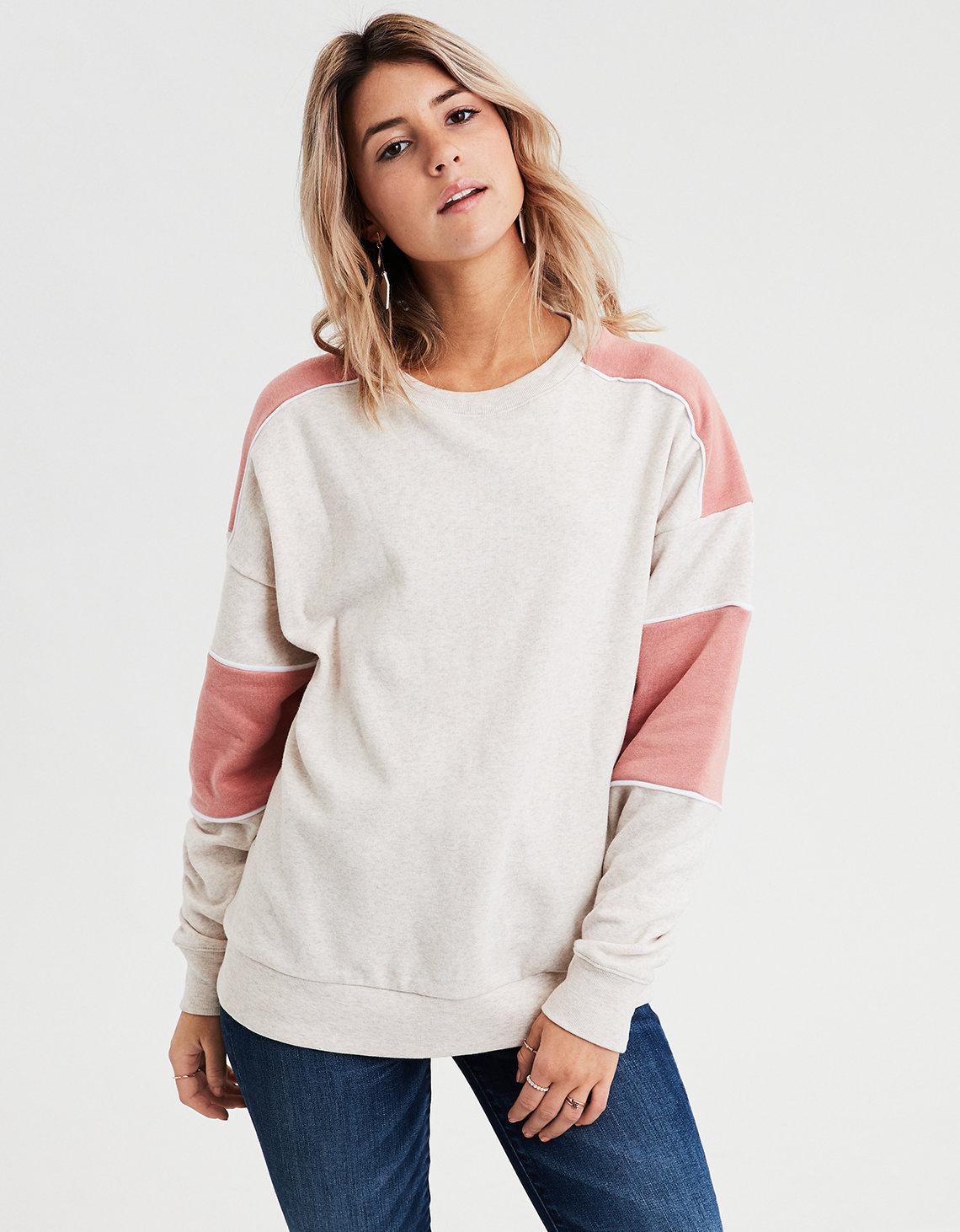 ae ahhmazingly soft colorblock hoodie