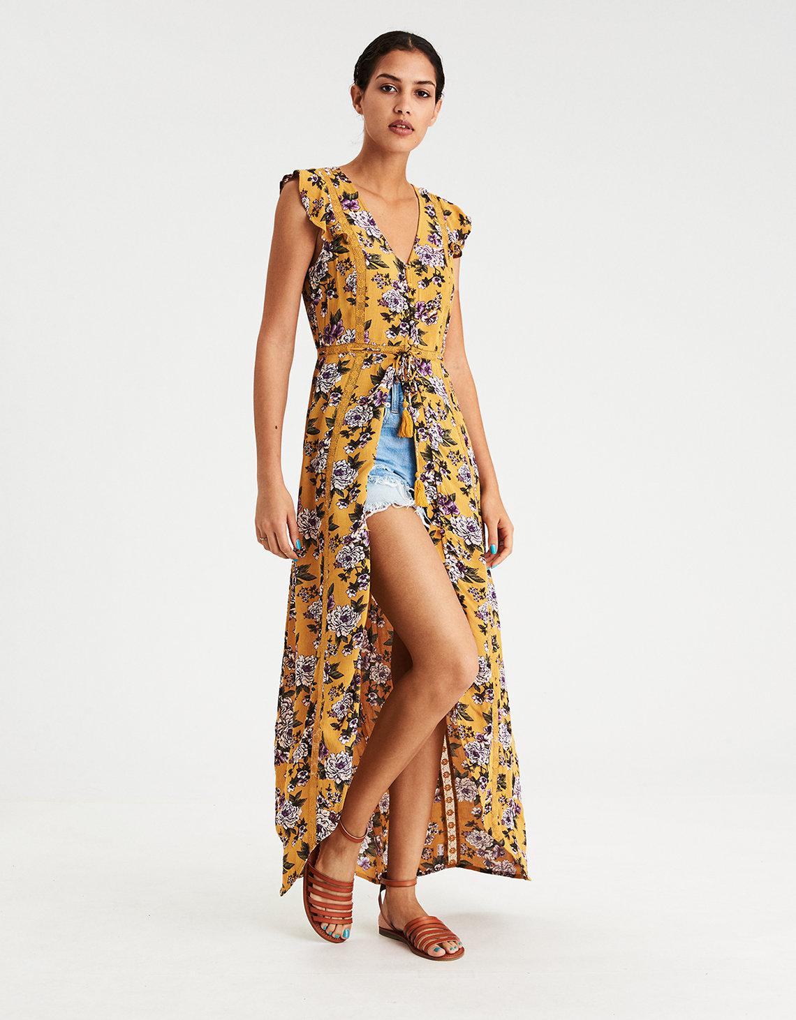 duster maxi dress