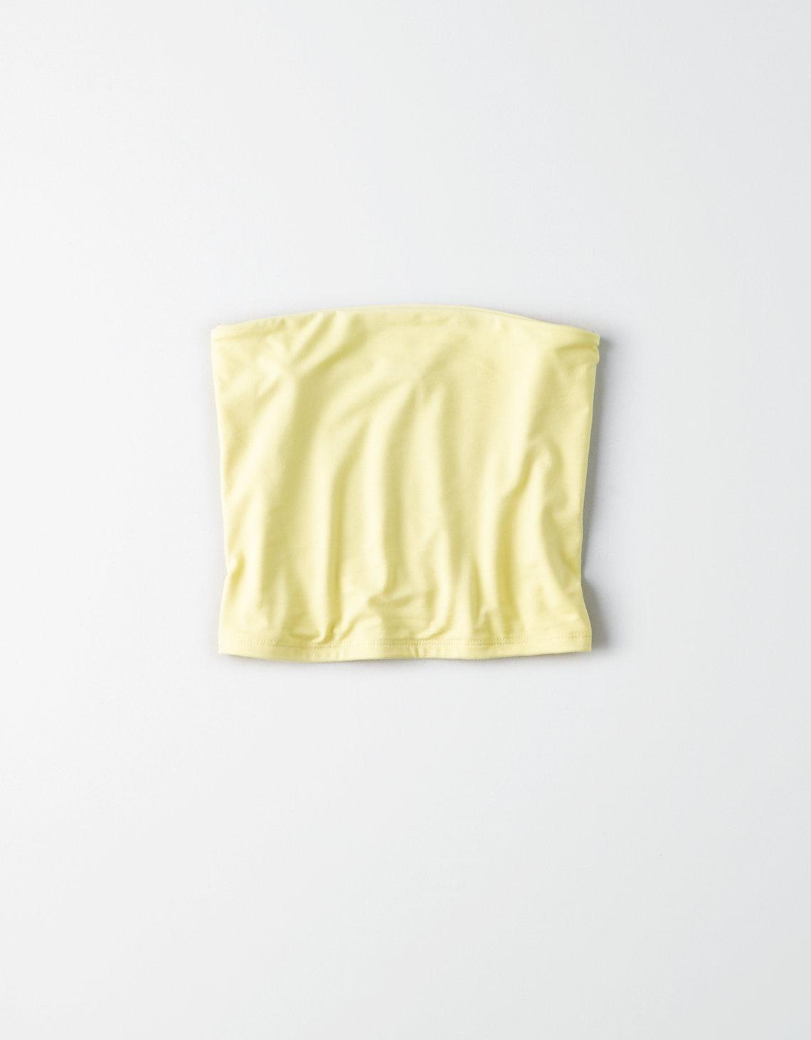 american eagle yellow tube top