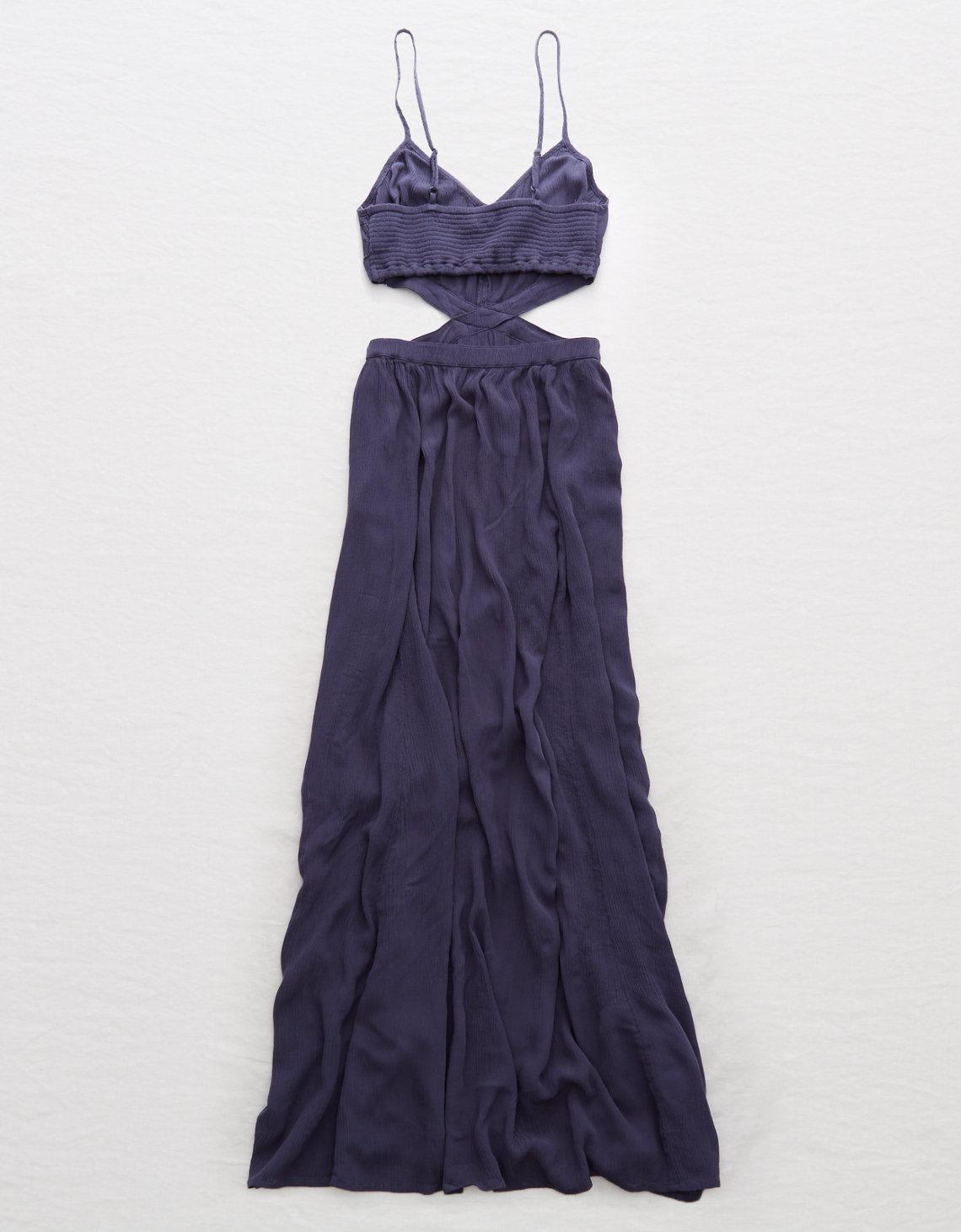 aerie cutout maxi dress