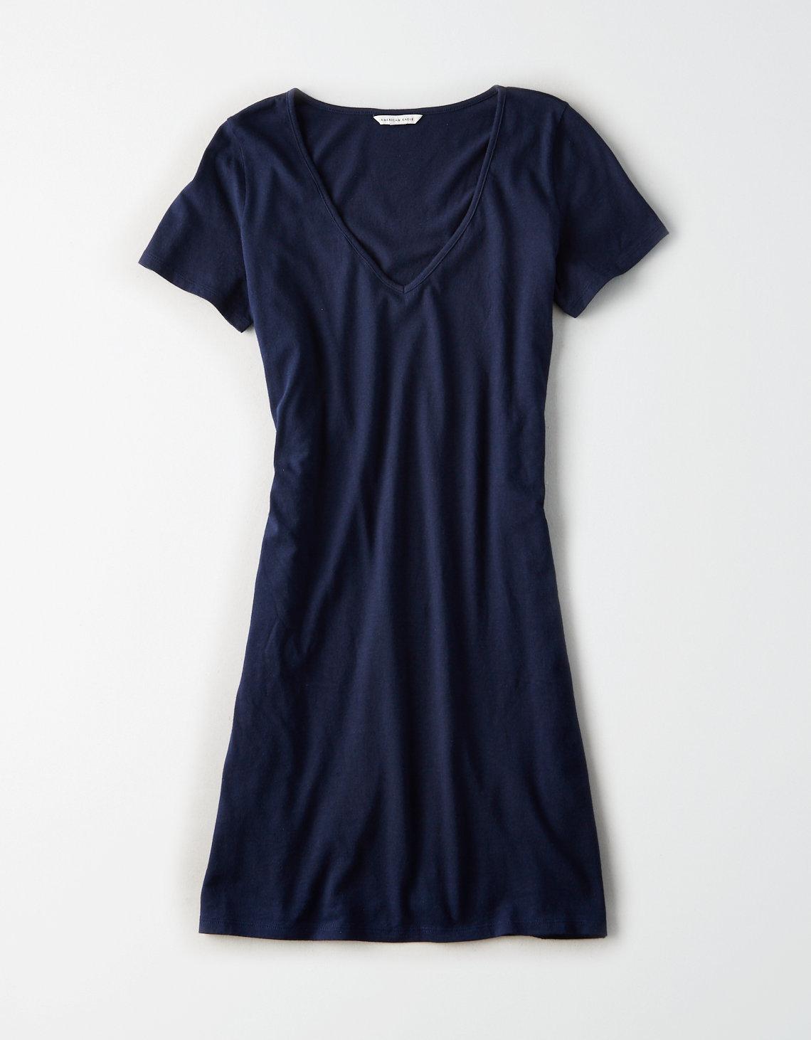 american eagle t shirt dress