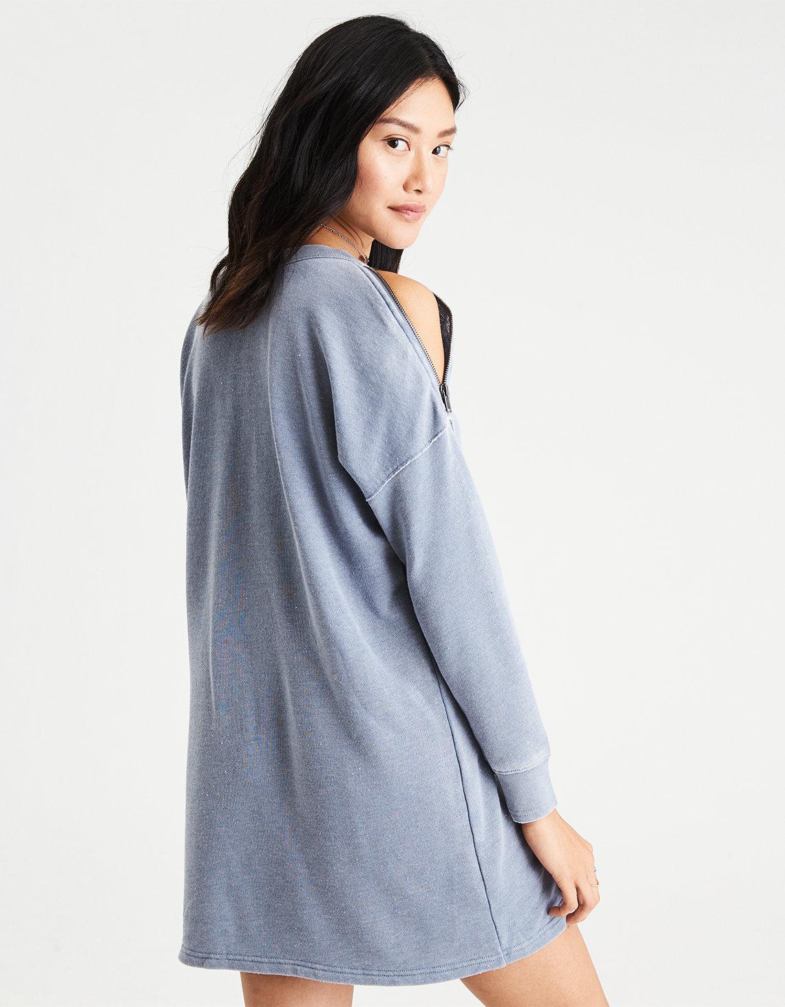 aerie sweatshirt dress