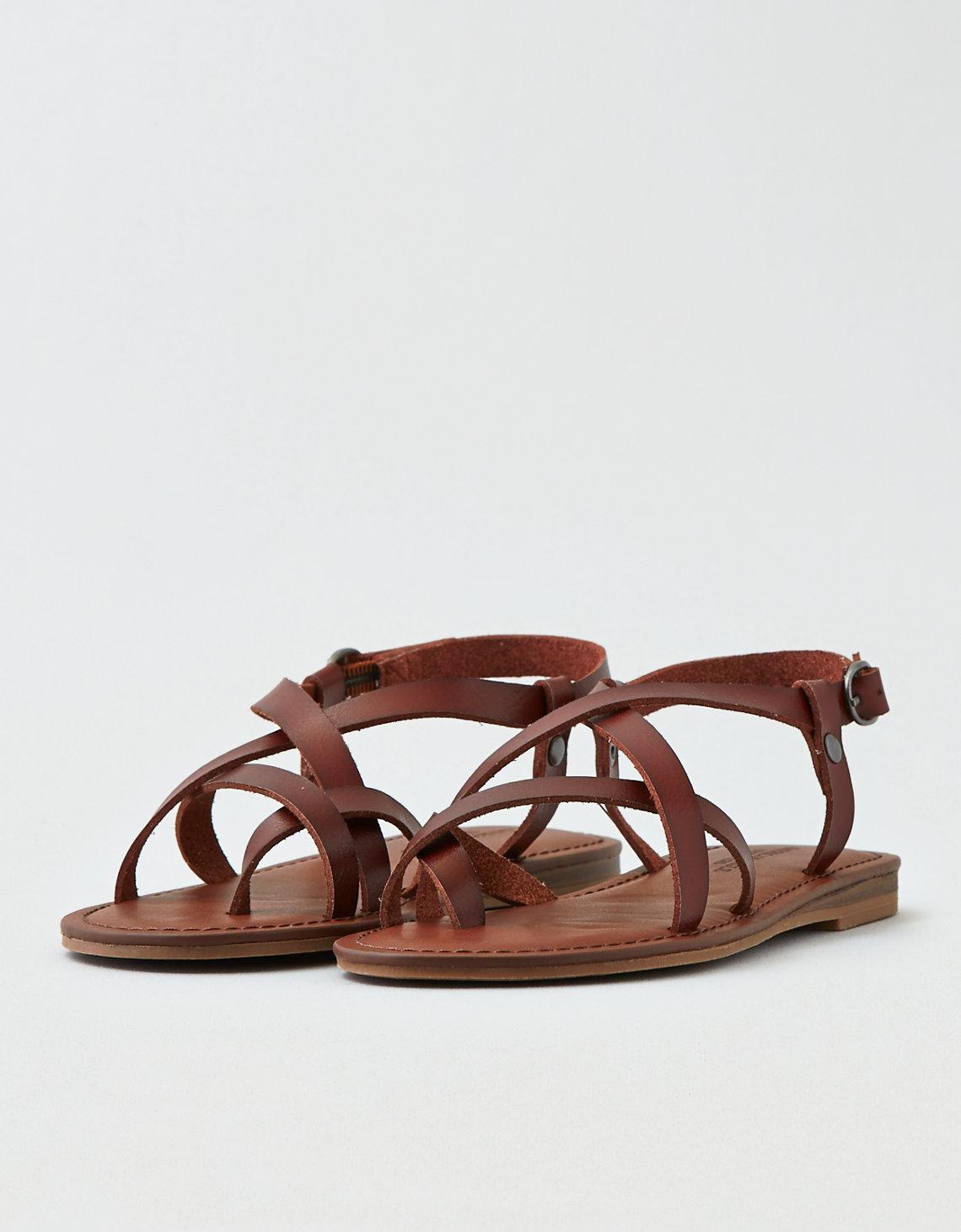 american eagle strappy sandals