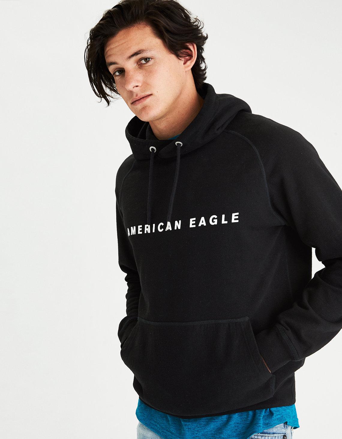 american eagle black sweatshirt