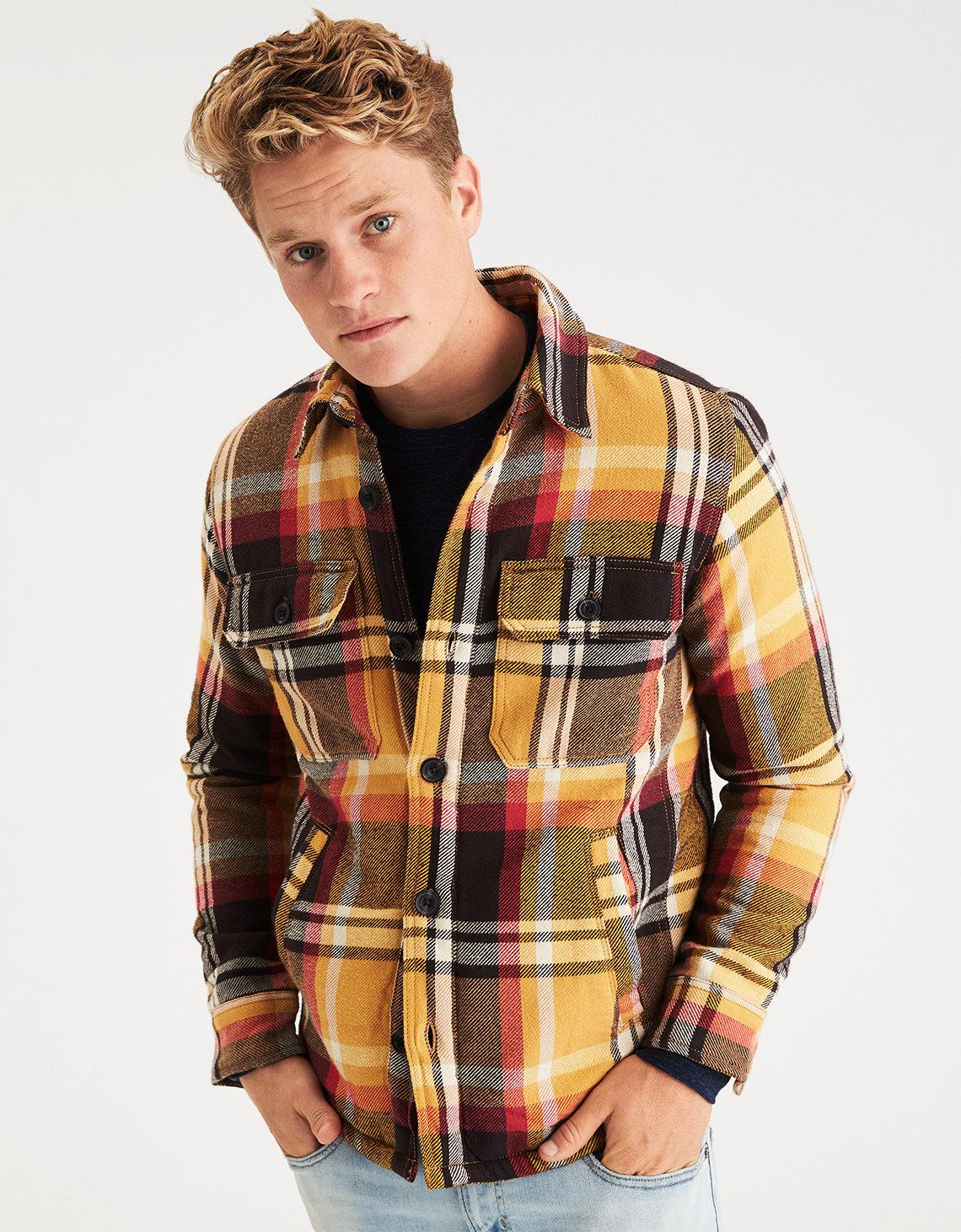 american eagle shirt jacket