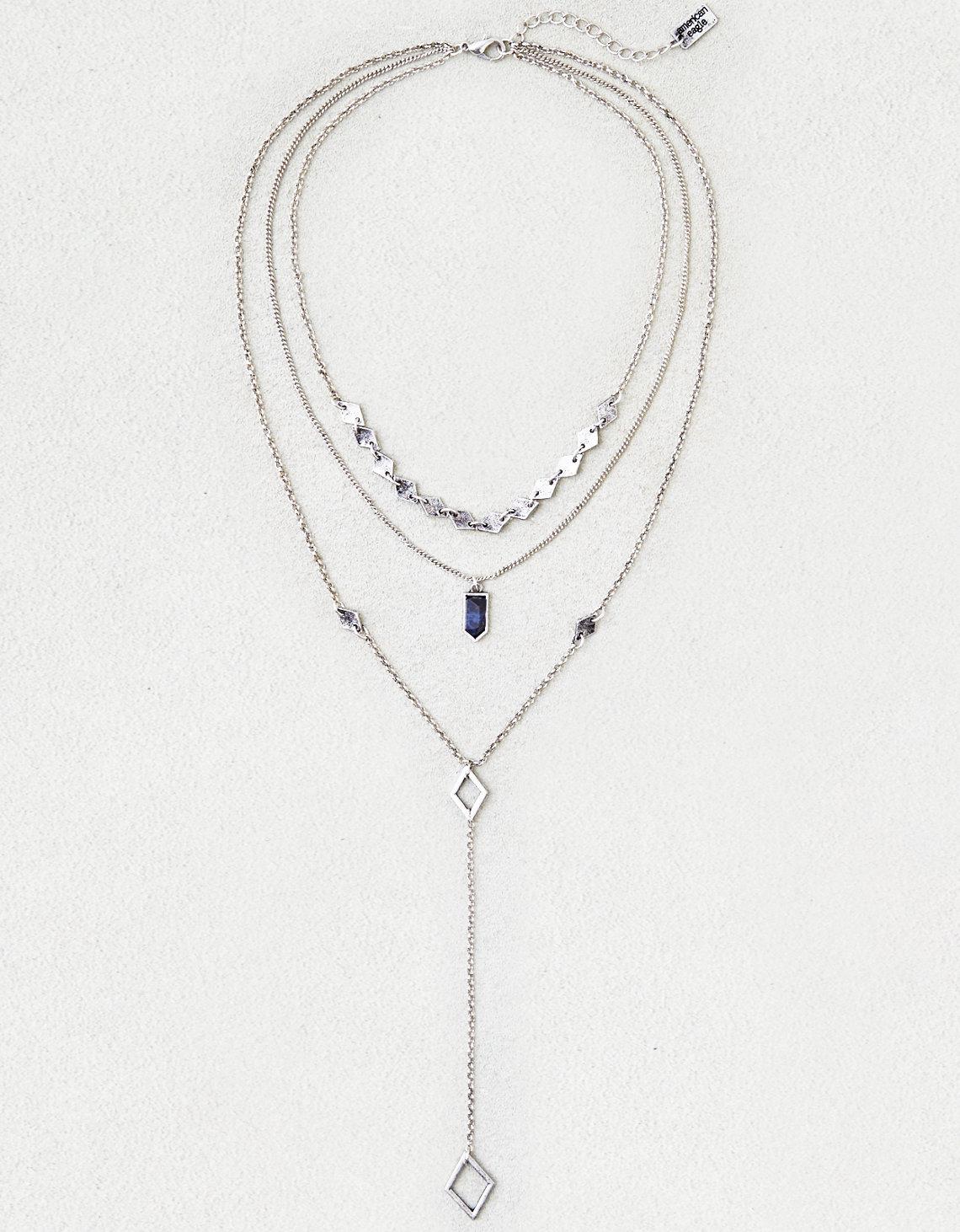 Layered Chain Gold Necklace