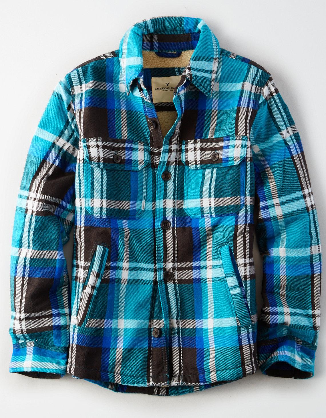american eagle shirt jacket
