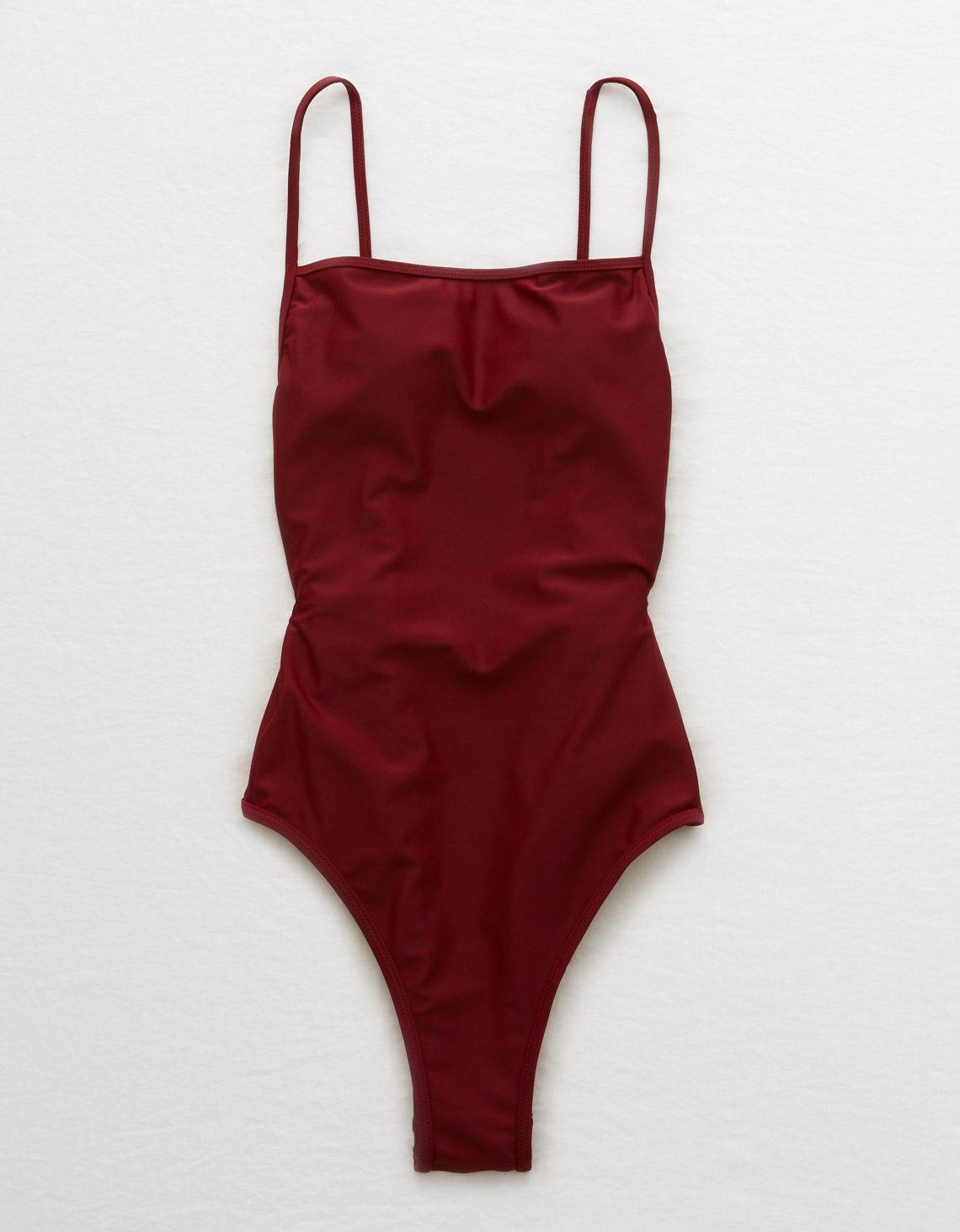 aerie apron one piece swimsuit