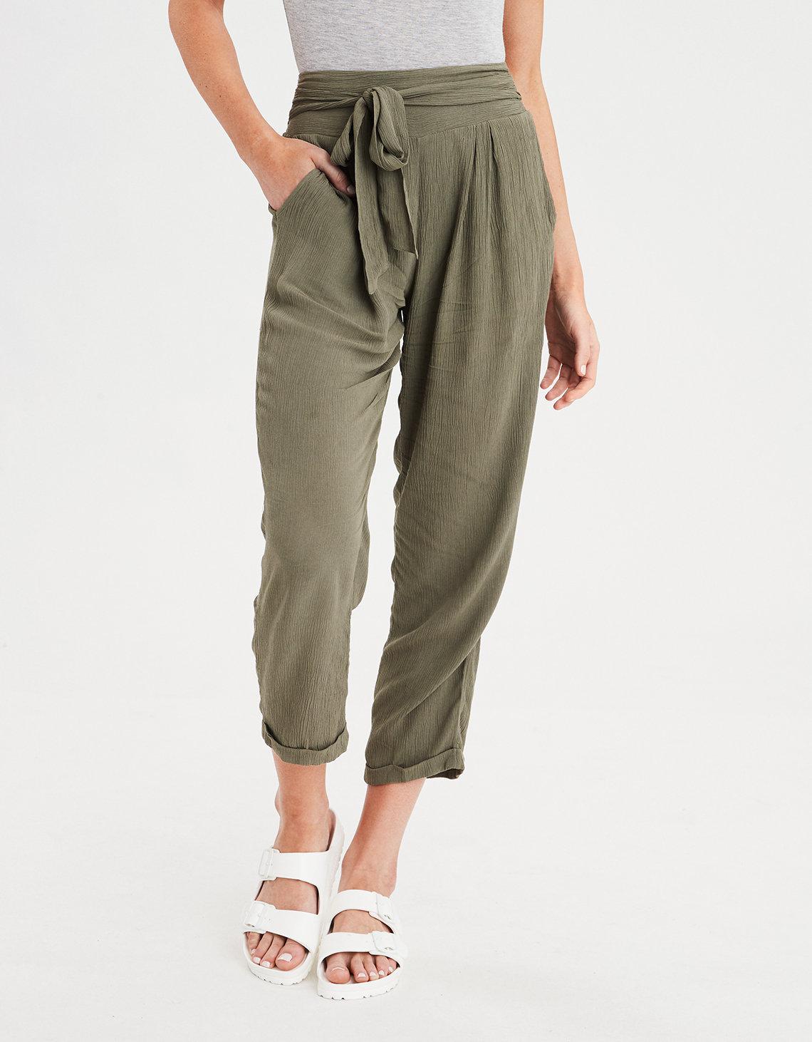 american eagle linen pants