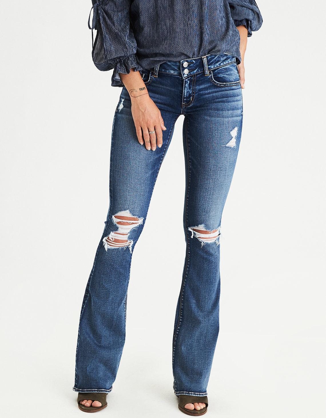 american eagle flare jeans