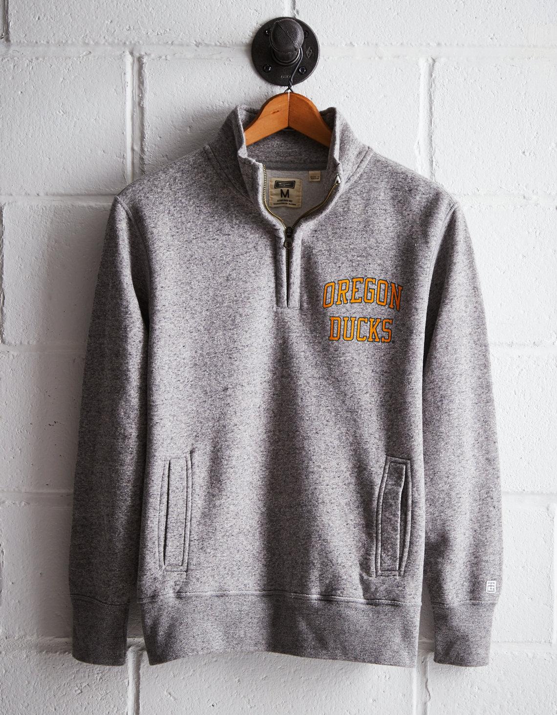 Download Tailgate Men's Oregon Half-zip Fleece Popover in Gray for ...
