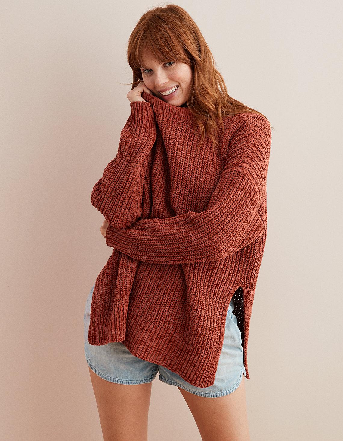 Chenille sweater american eagle best sale
