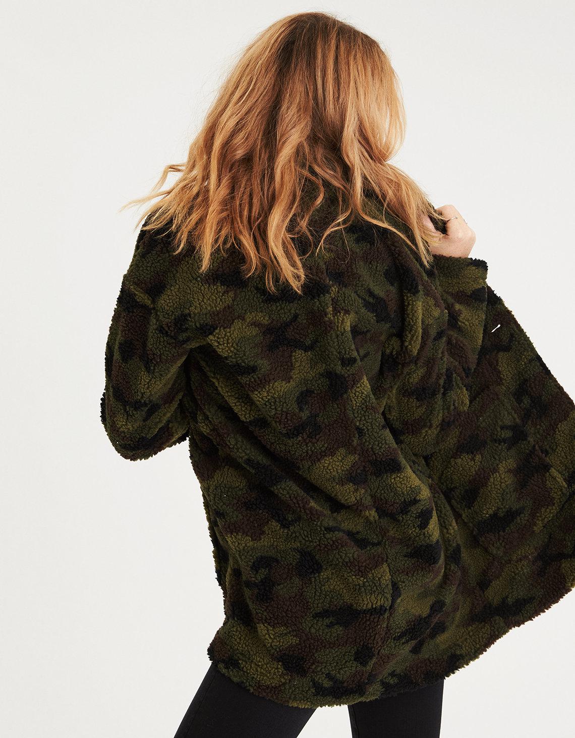 american eagle sherpa jacket