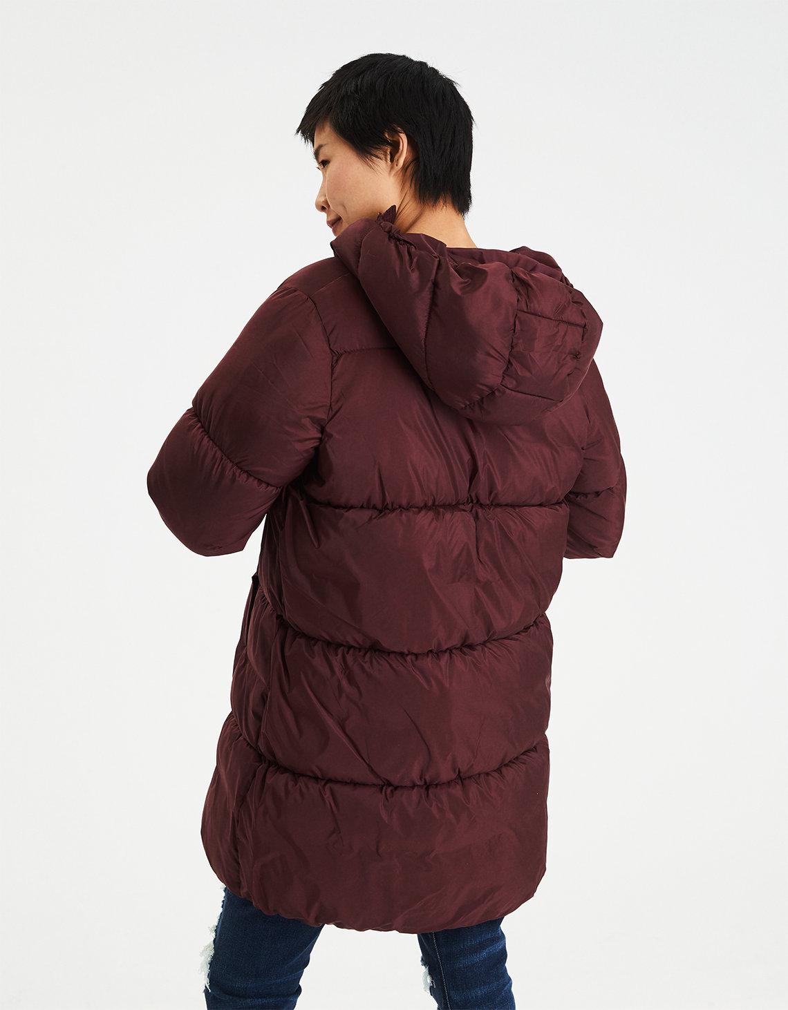 ae long puffer coat