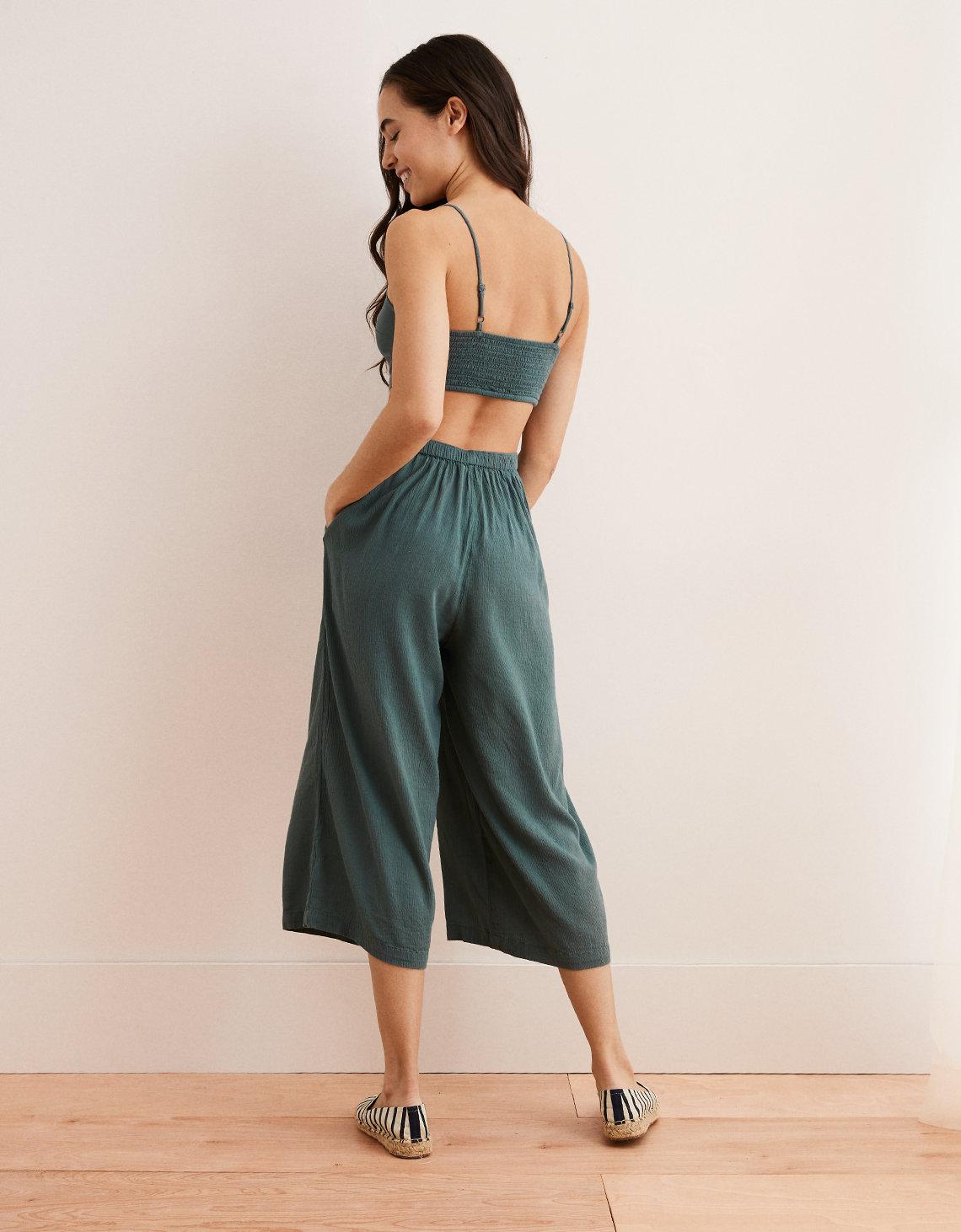 aerie cutout jumpsuit