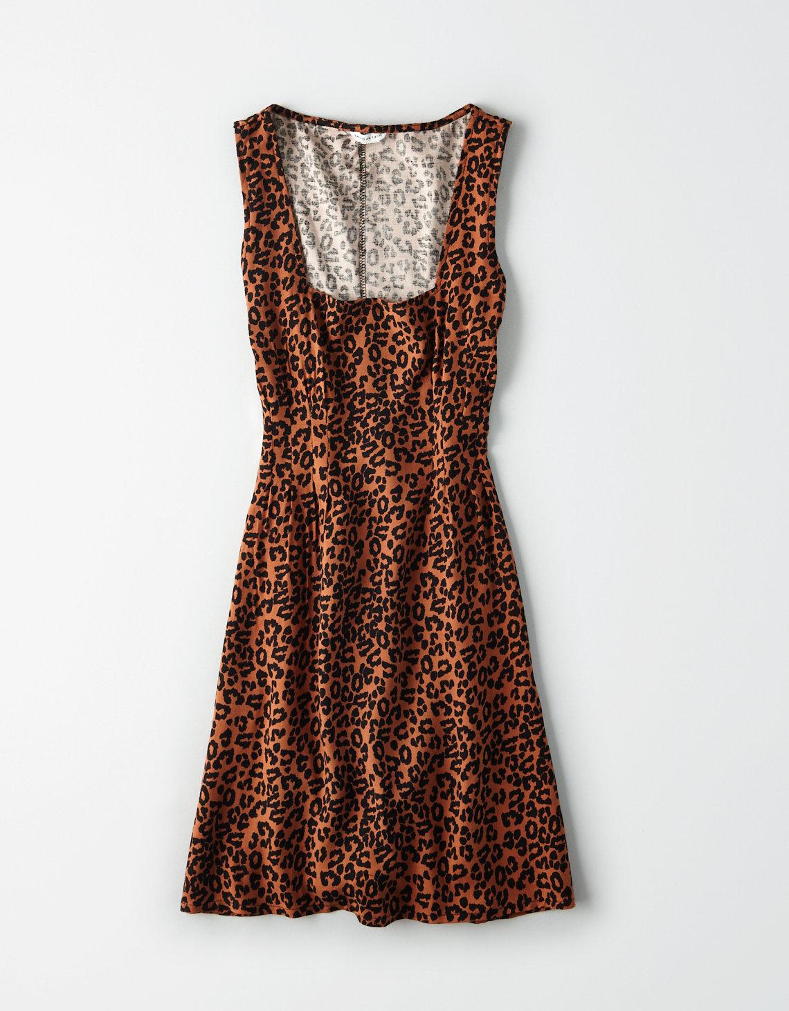 american eagle leopard dress