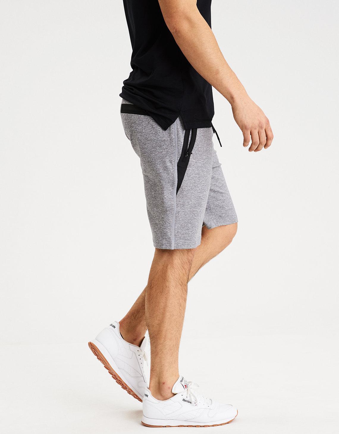 american eagle fleece shorts