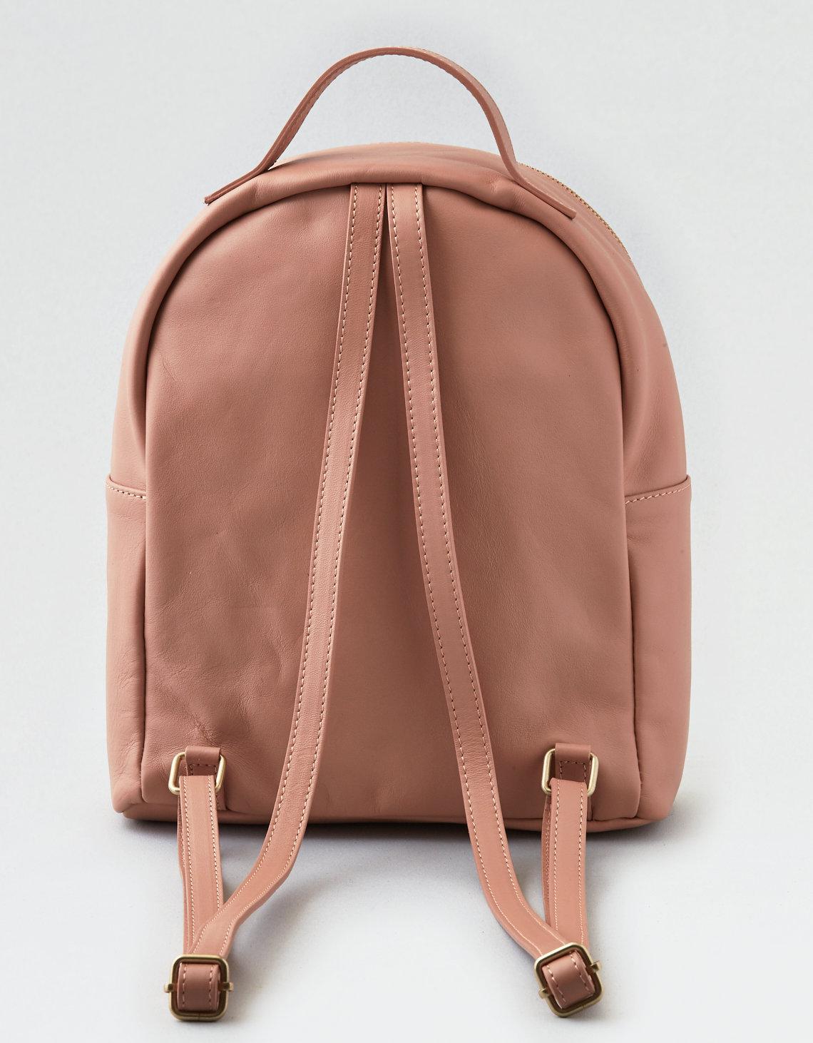 american eagle leather backpack