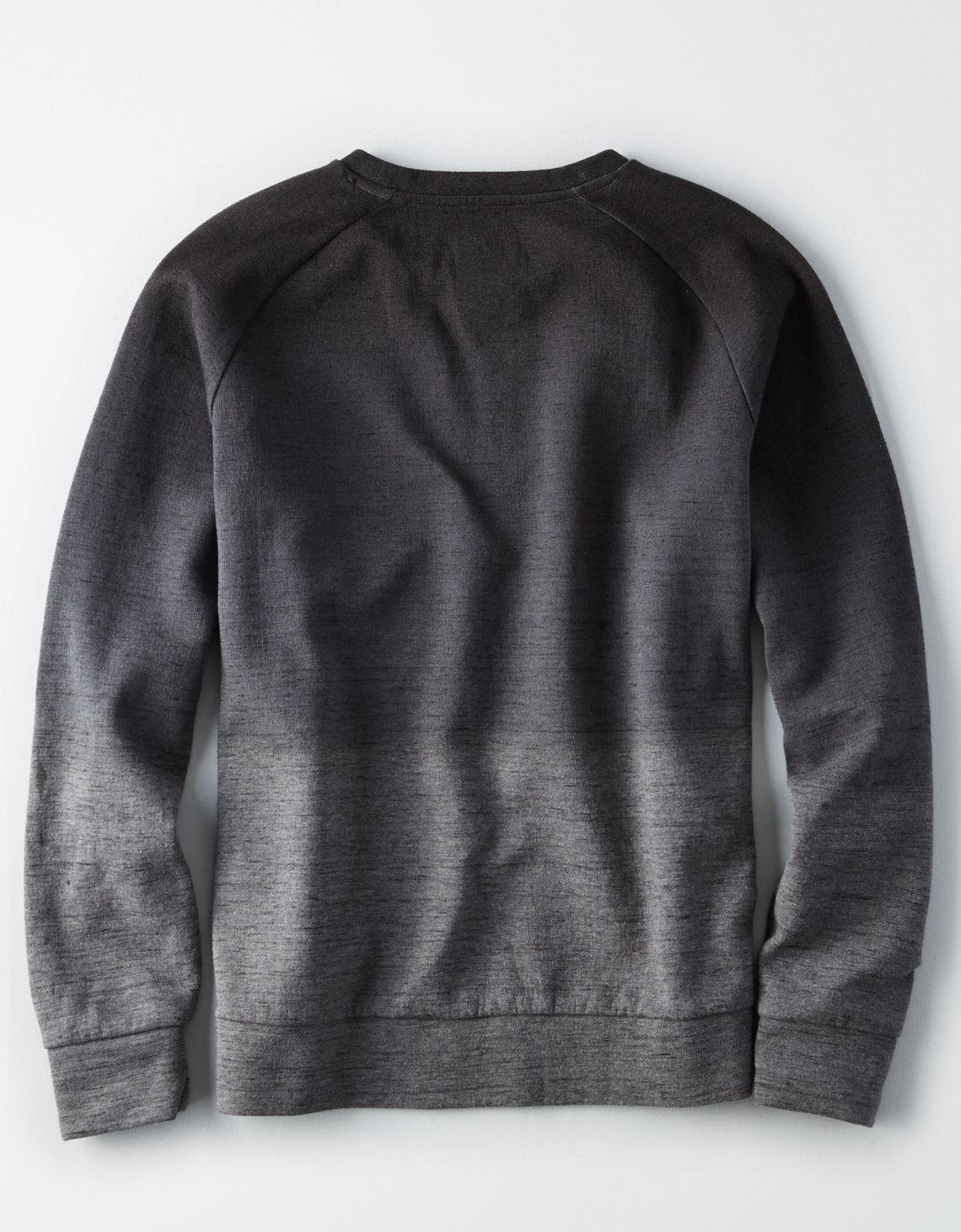 American Eagle Cotton Ae Dip Dye Crew Neck Sweatshirt in ...
